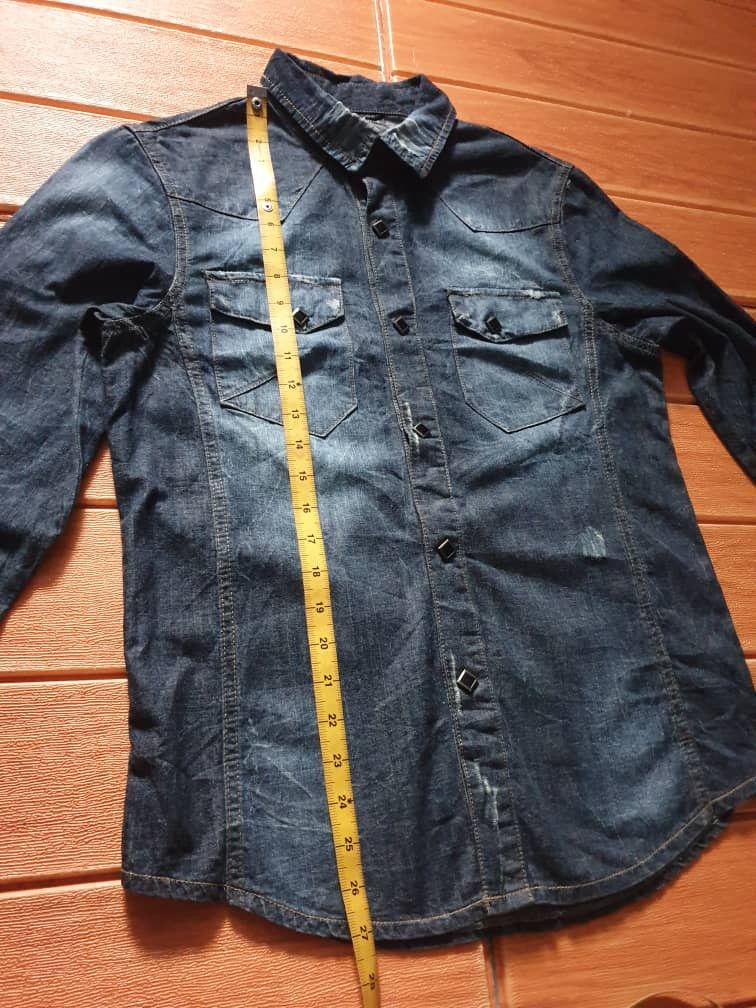 If Six Was Nine Doublefocus distressed Japanese brand western shirt Size US M / EU 48-50 / 2 - 8 Thumbnail
