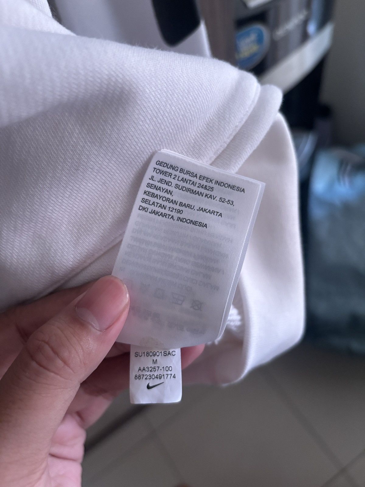 Nike × Off-White Nike Off White Hoodie Size US L / EU 52-54 / 3 - 10 Thumbnail