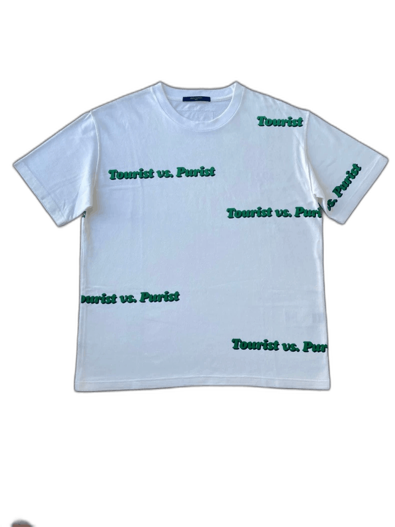 Louis Vuitton Louis Vuitton Tourist vs Purist Short Sleeve Tee-yf Size US L / EU 52-54 / 3 - 1 Thumbnail