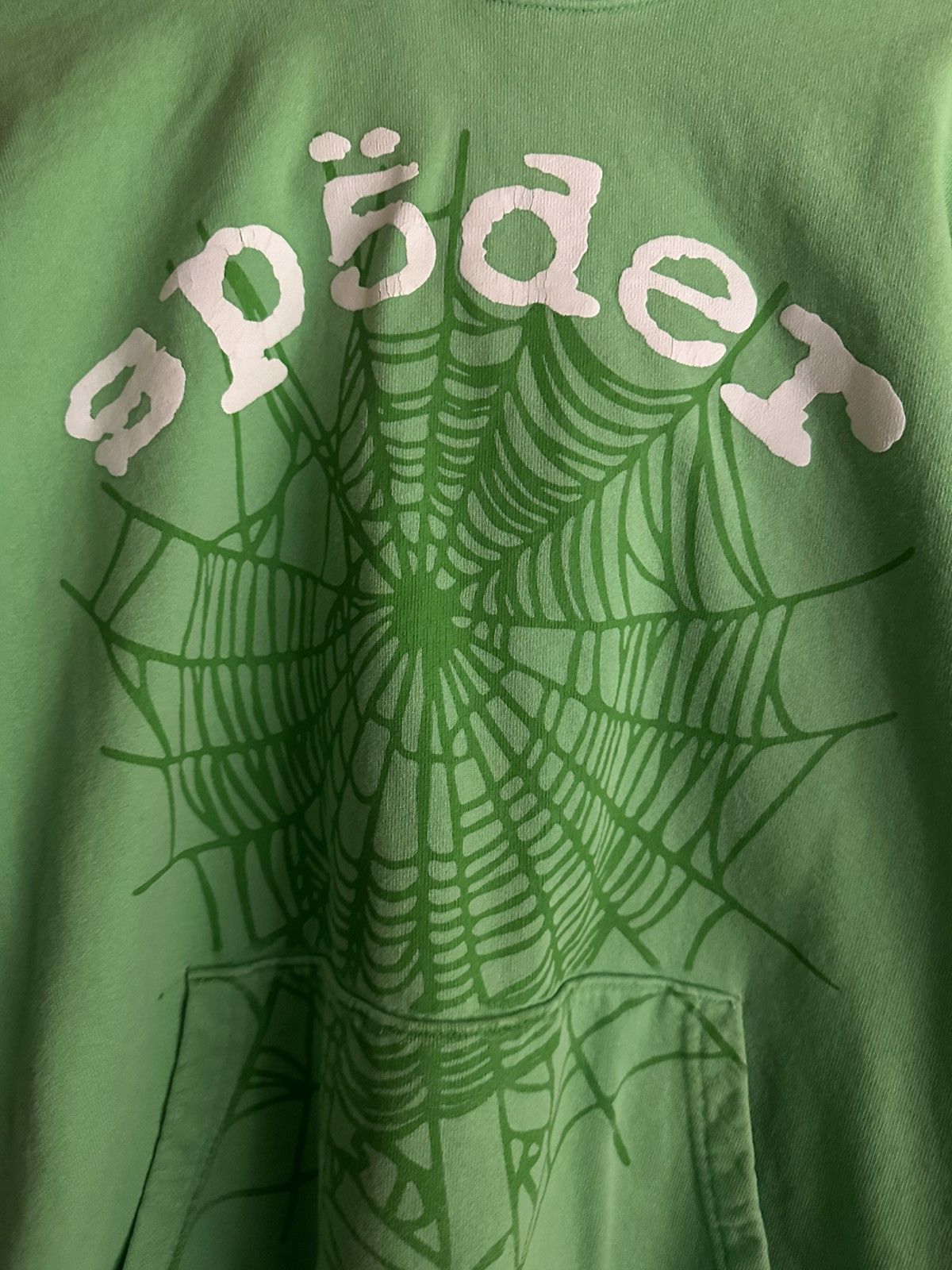 Other Sp5der ‘Legacy’ Green Hoodie Size US M / EU 48-50 / 2 - 2 Thumbnail