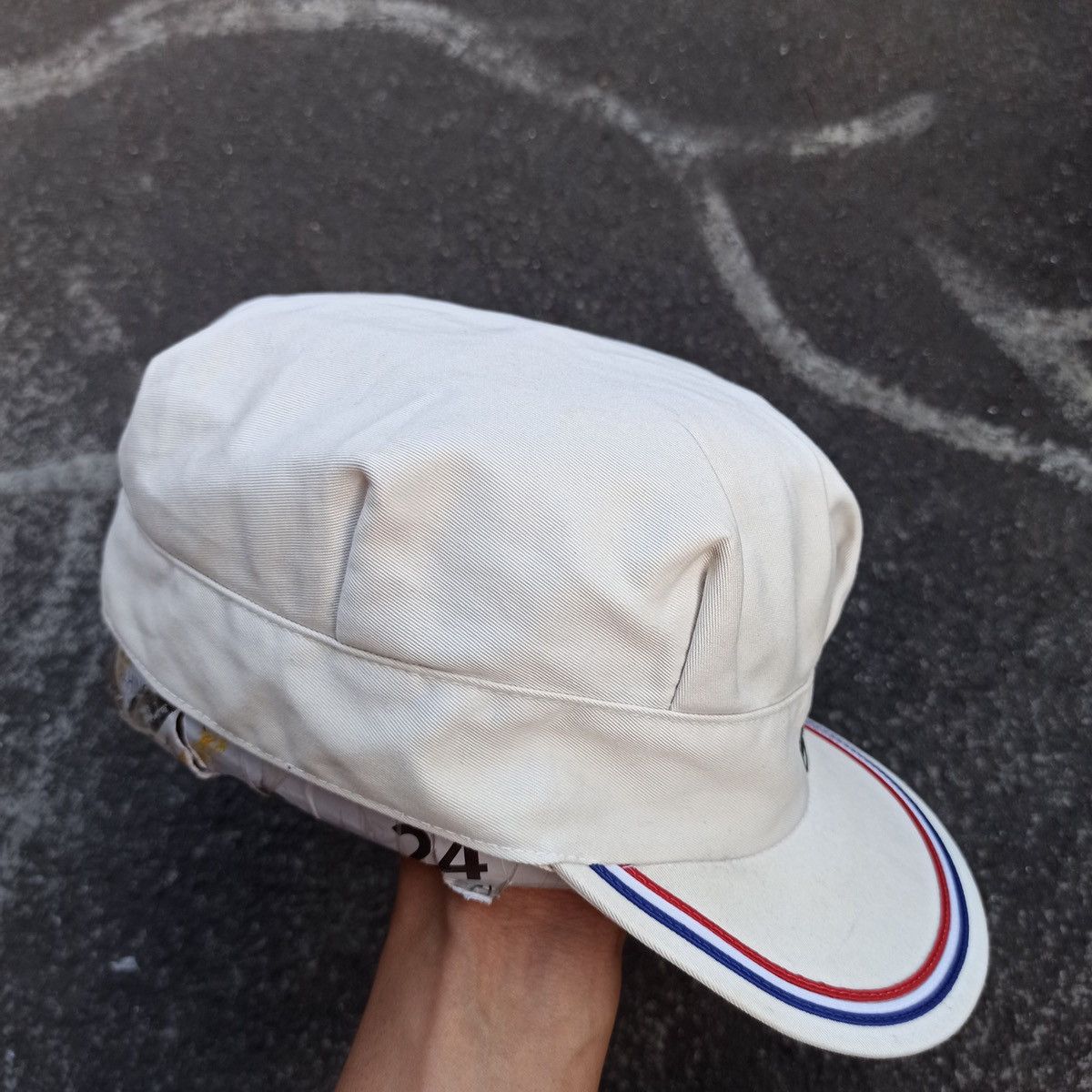 Japanese Brand Vintage Iniitial p conductor hat Size ONE SIZE - 6 Thumbnail