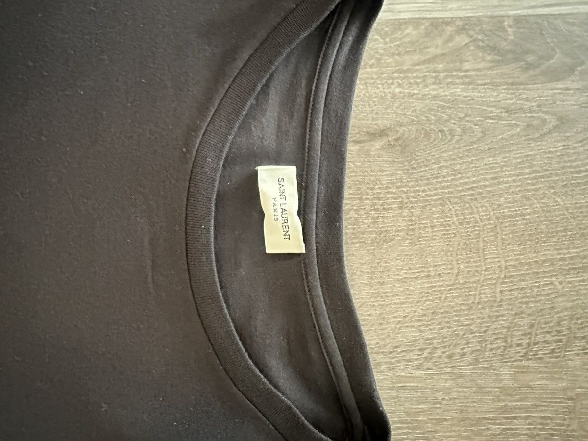 Saint Laurent Paris SAINT LAURENT RIVE GAUCHE T-SHIRT Size US M / EU 48-50 / 2 - 3 Thumbnail