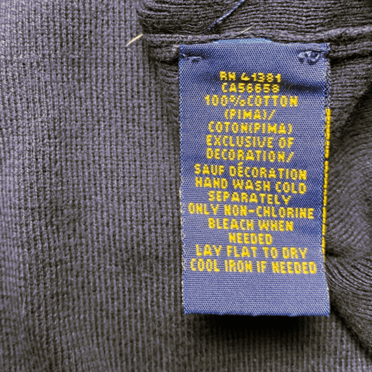 Loro Piana × Polo Ralph Lauren × Ralph Lauren Polo Ralph Lauren Vintage V-Neck Sweater 100% Pima Cotton Size US L / EU 52-54 / 3 - 5 Thumbnail