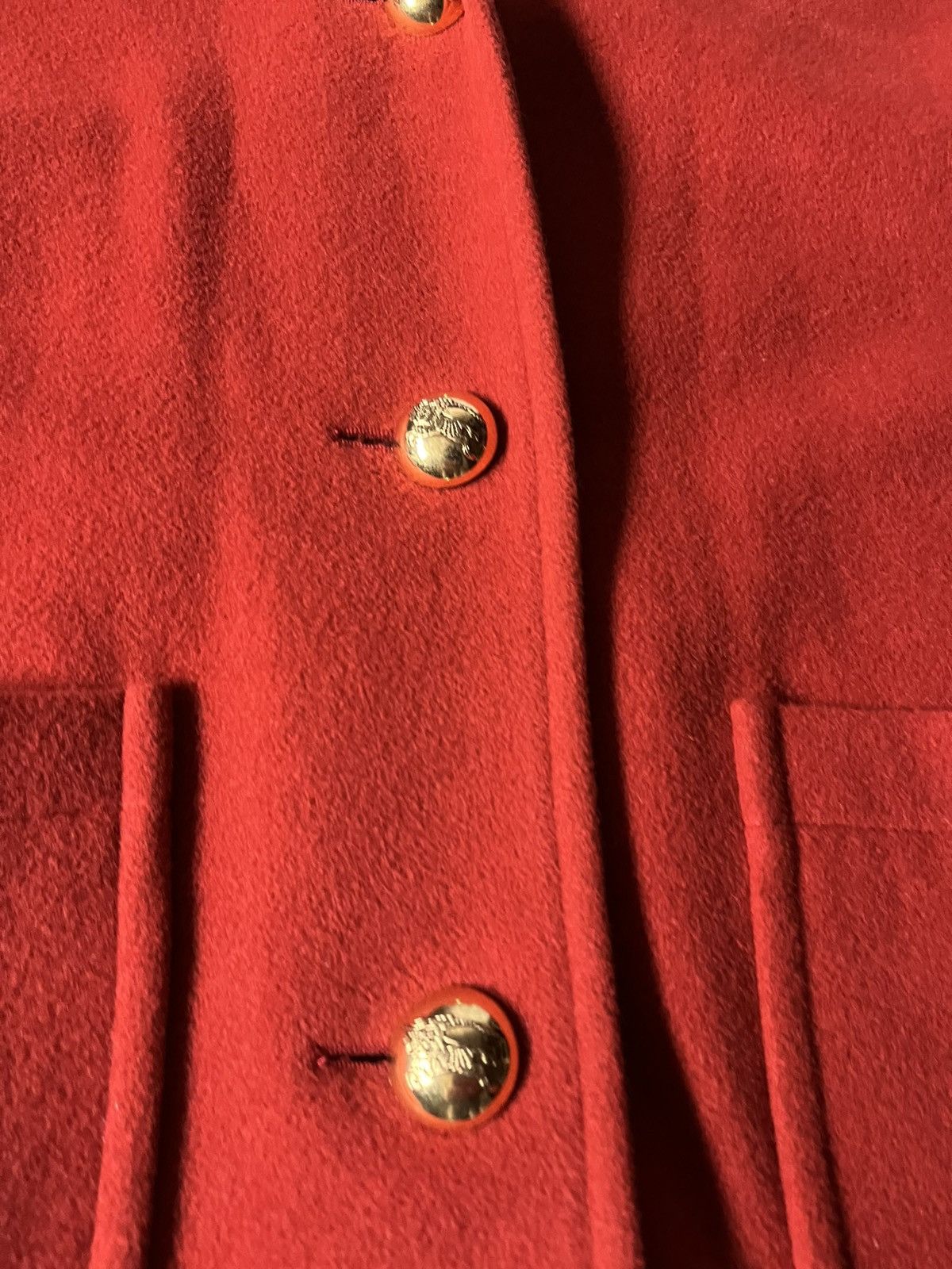 Burberry Vintage Burberrys wool coat red rare Size US L / EU 52-54 / 3 - 5 Thumbnail