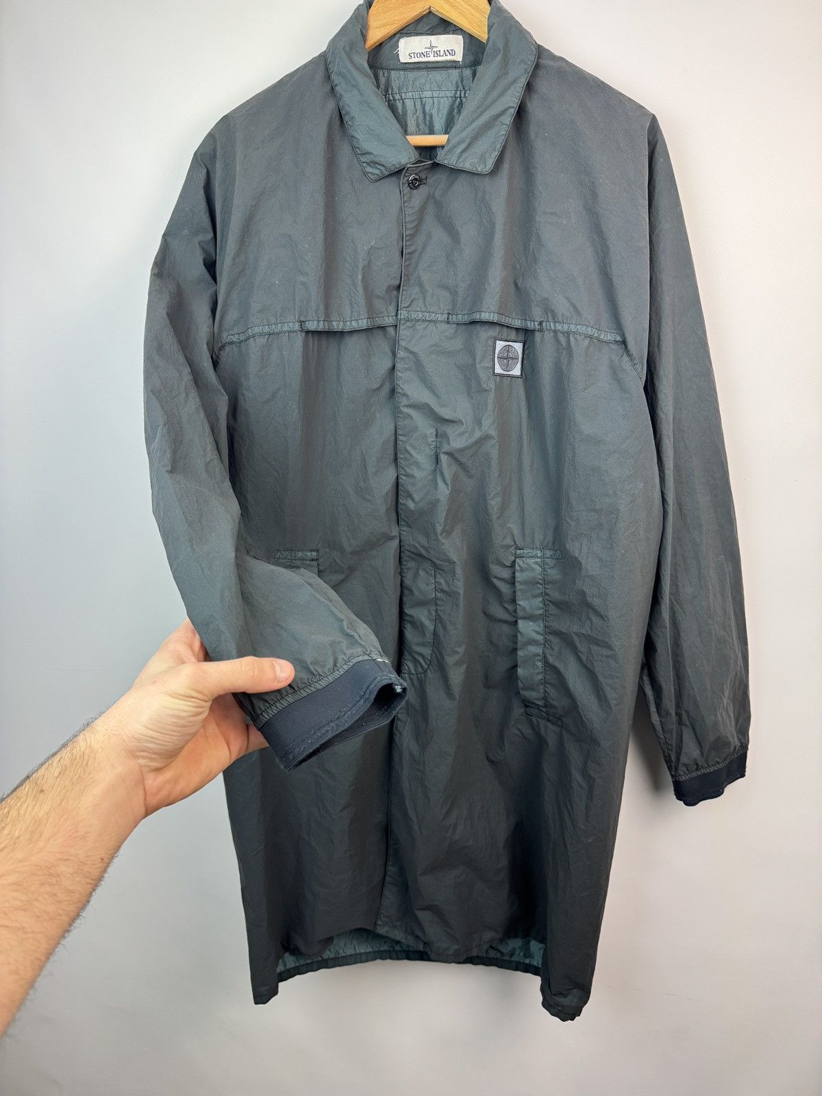 Stone Island Stone Island Lamy Velour Packable Coat Size L Size US L / EU 52-54 / 3 - 7 Thumbnail