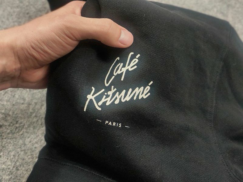 Maison Kitsune Maison Kitsune cafe Paris Black Logo Comfort Hoodie Size US L / EU 52-54 / 3 - 15 Thumbnail