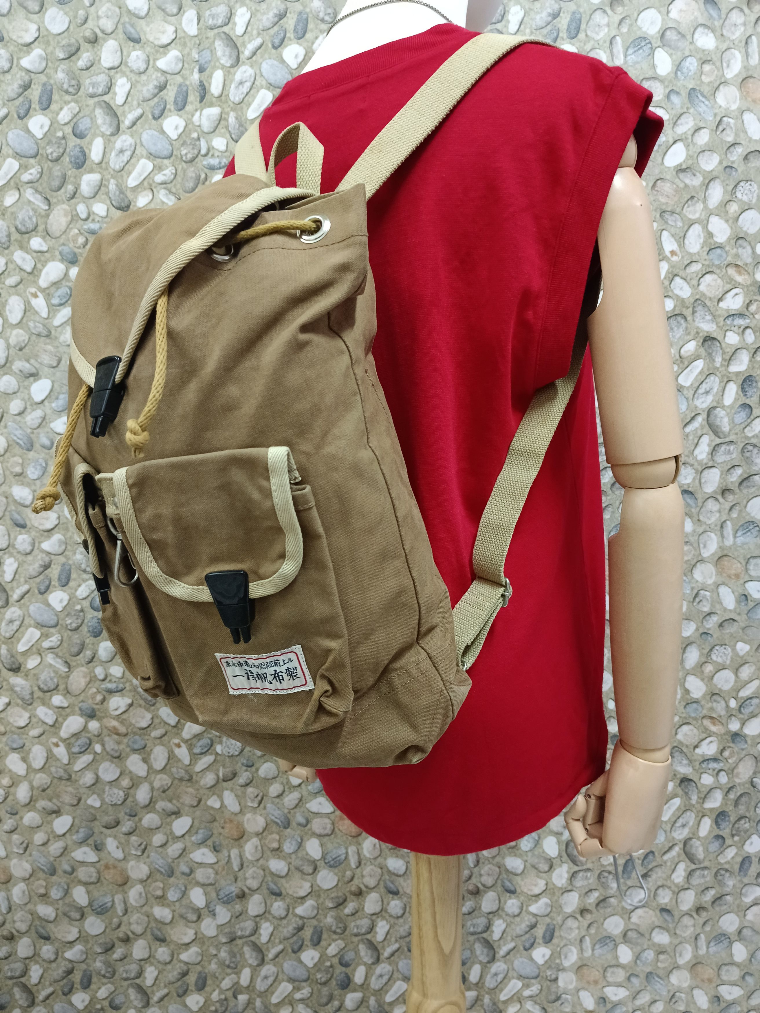 Ichizawa Shinzaburo Hanpu MADE BY ICHIZAWA CANVAS RUSACK BAGPACK Size ONE SIZE - 4 Thumbnail