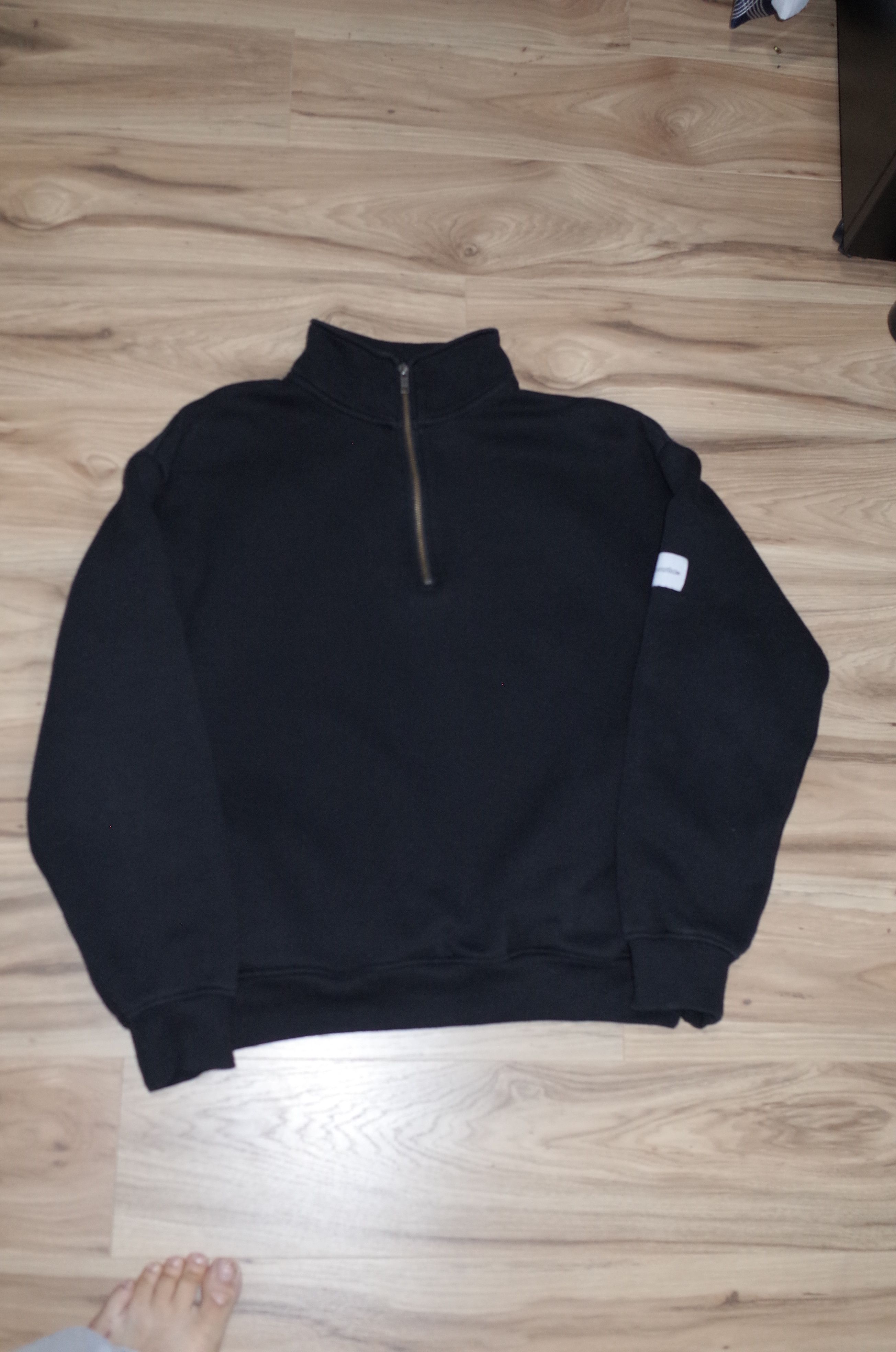 thisisneverthat Thisisneverthat Black Quarter Zip Size US S / EU 44-46 / 1 - 1 Thumbnail