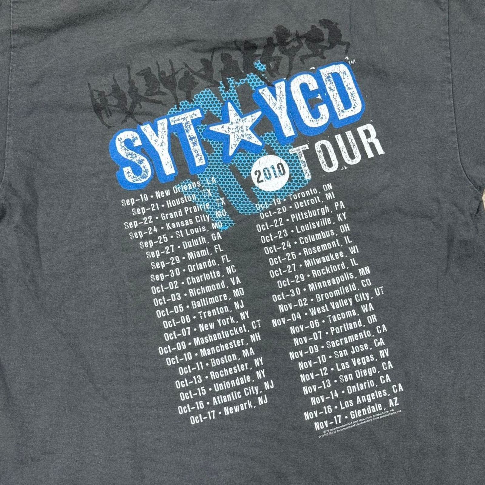 Hanes × Vintage VINTAGE Y2K 2010 SO YOU THINK YOU CAN DANCE TOUR TEE: Size US XS / EU 42 / 0 - 5 Thumbnail