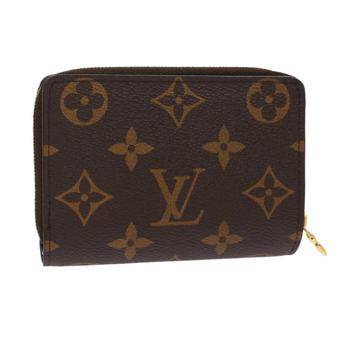 Auth Louis Vuitton Monogram Reverse Portofeuil Juliet M69432 Women's Wallet