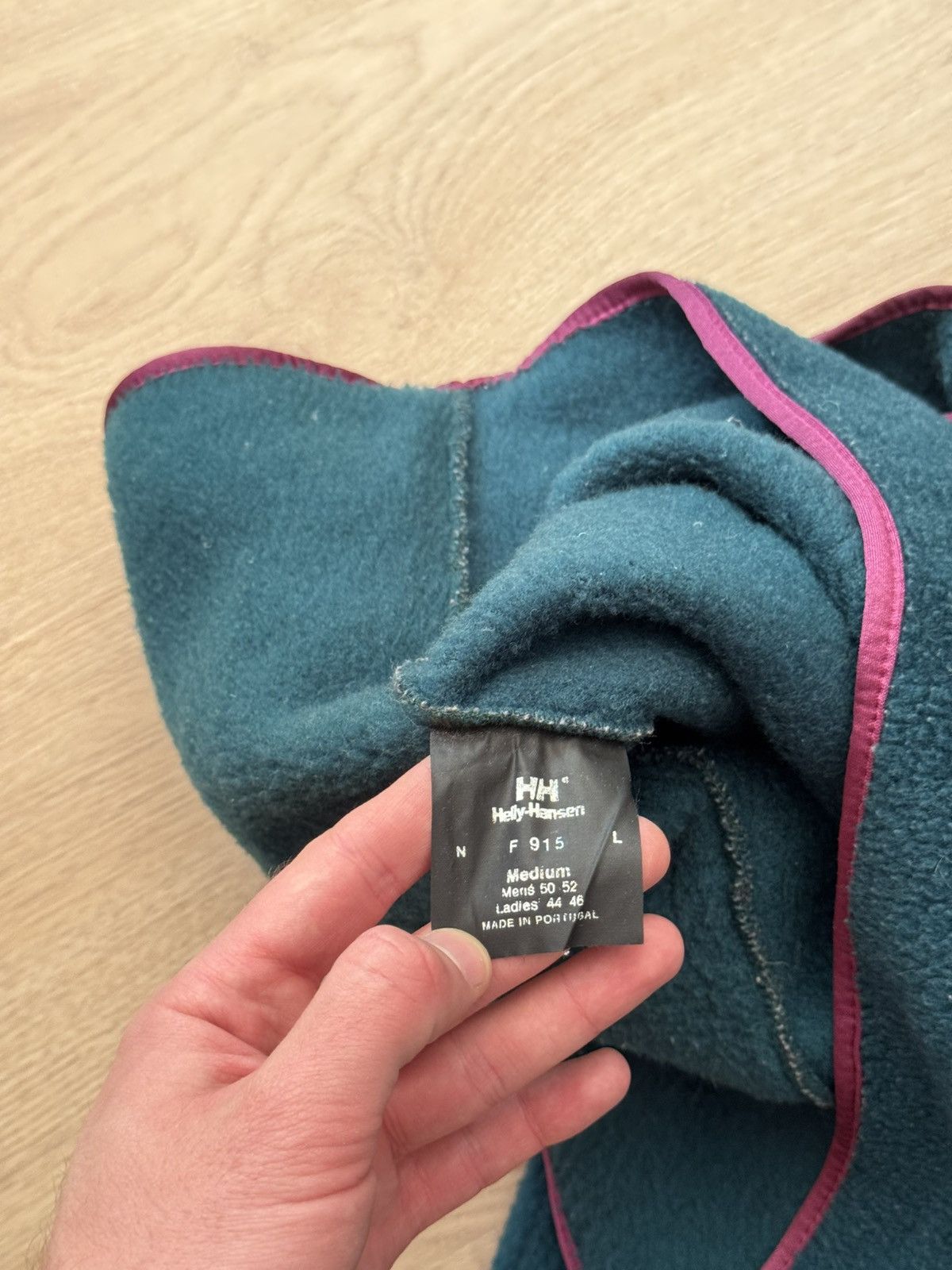 Helly Hansen Vintage 80-90’s Helly Hansen Norway Fleece Full Zip Vest Size US L / EU 52-54 / 3 - 6 Thumbnail