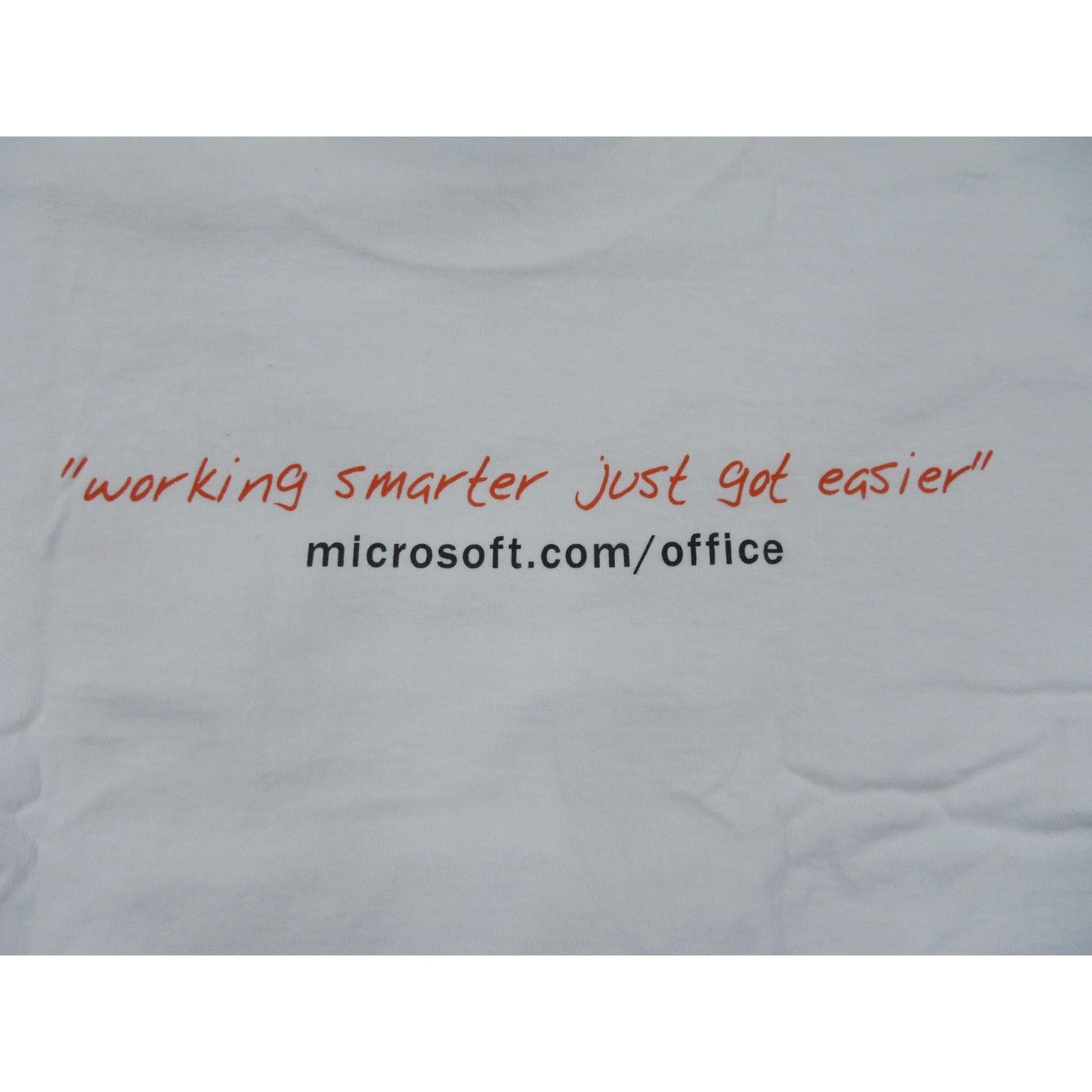 Fruit Of The Loom Microsoft Windows XP T-shirt, White Double Sided, Sz XL Y2K Size US XL / EU 56 / 4 - 4 Thumbnail