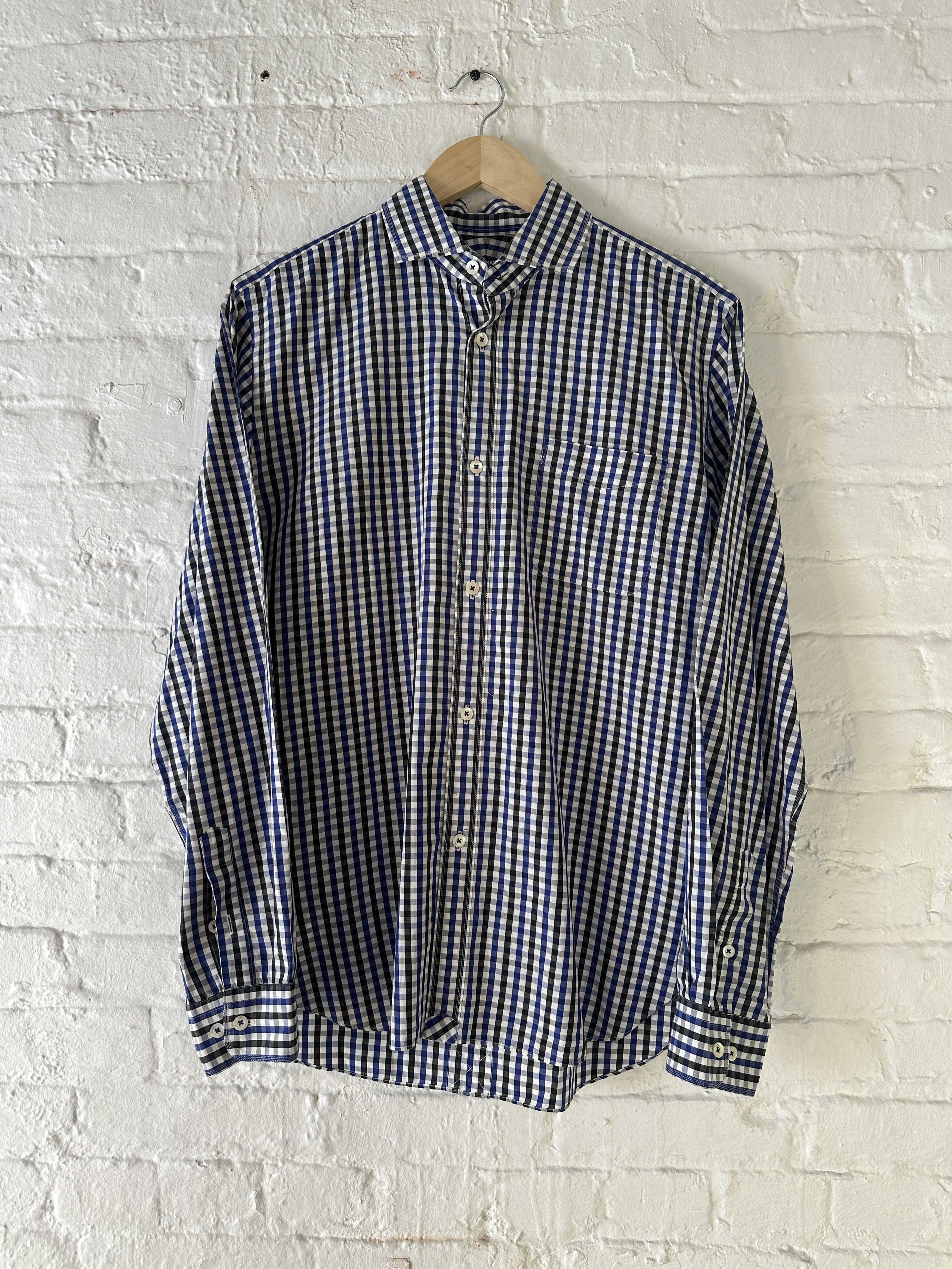 Junya Watanabe Checkered Button Up Shirt