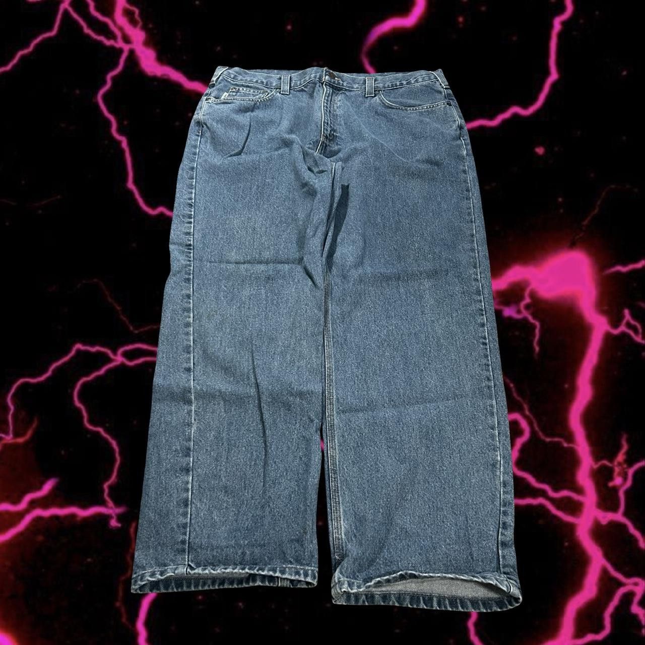 Carhartt vintage baggy skater carhartt jeans Size US 37 - 1 Thumbnail