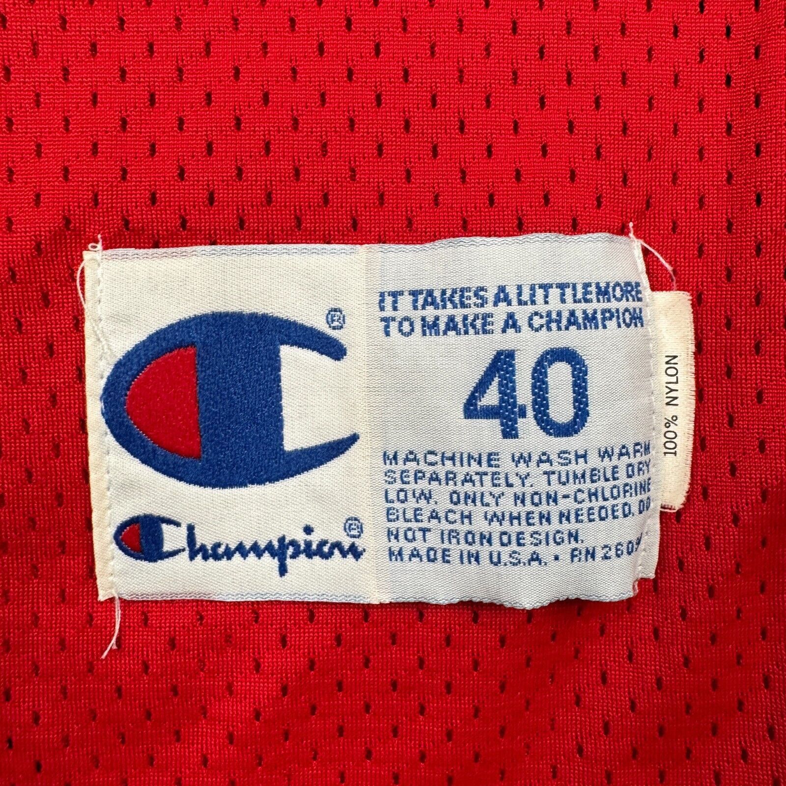 Champion Vintage Champion Kansas City Chiefs Jersey Men's 40 Red Size US S / EU 44-46 / 1 - 2 Thumbnail