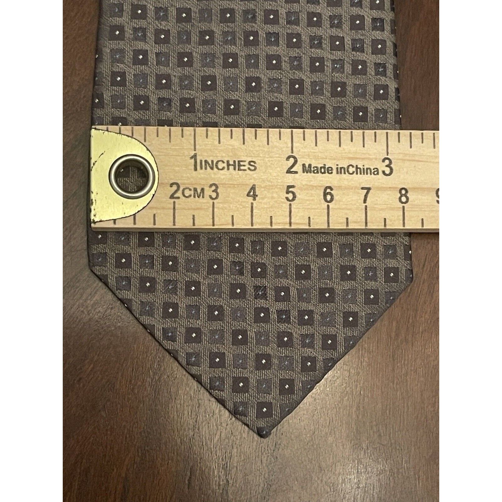 Calvin Klein Calvin Klein 100% Silk Men’s Neck Tie Made In China Size ONE SIZE - 4 Thumbnail
