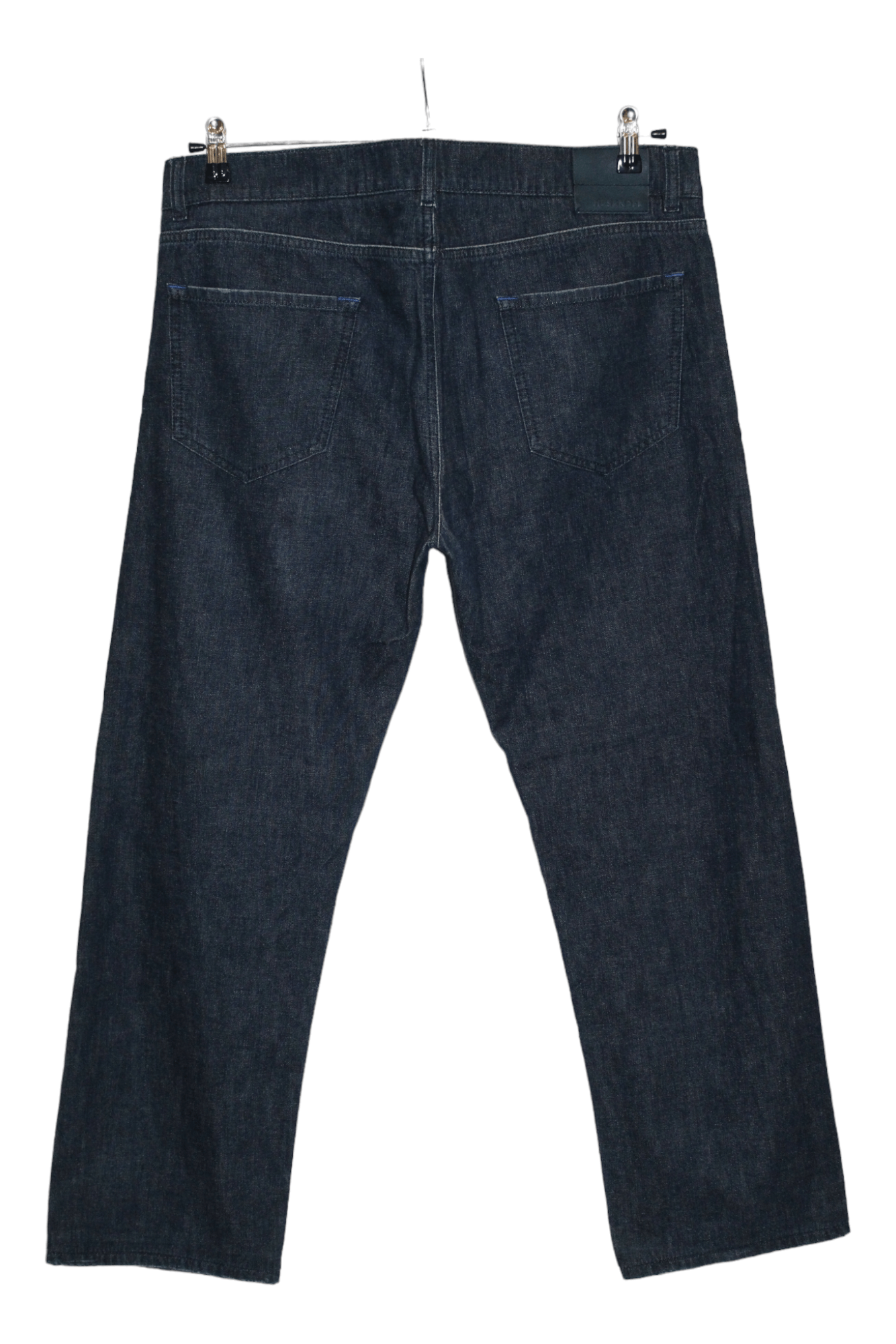 Jil Sander Jil Sander Straight-Leg Bootcut Deep Indigo Wash Denim Pants Size US 37 - 2 Thumbnail
