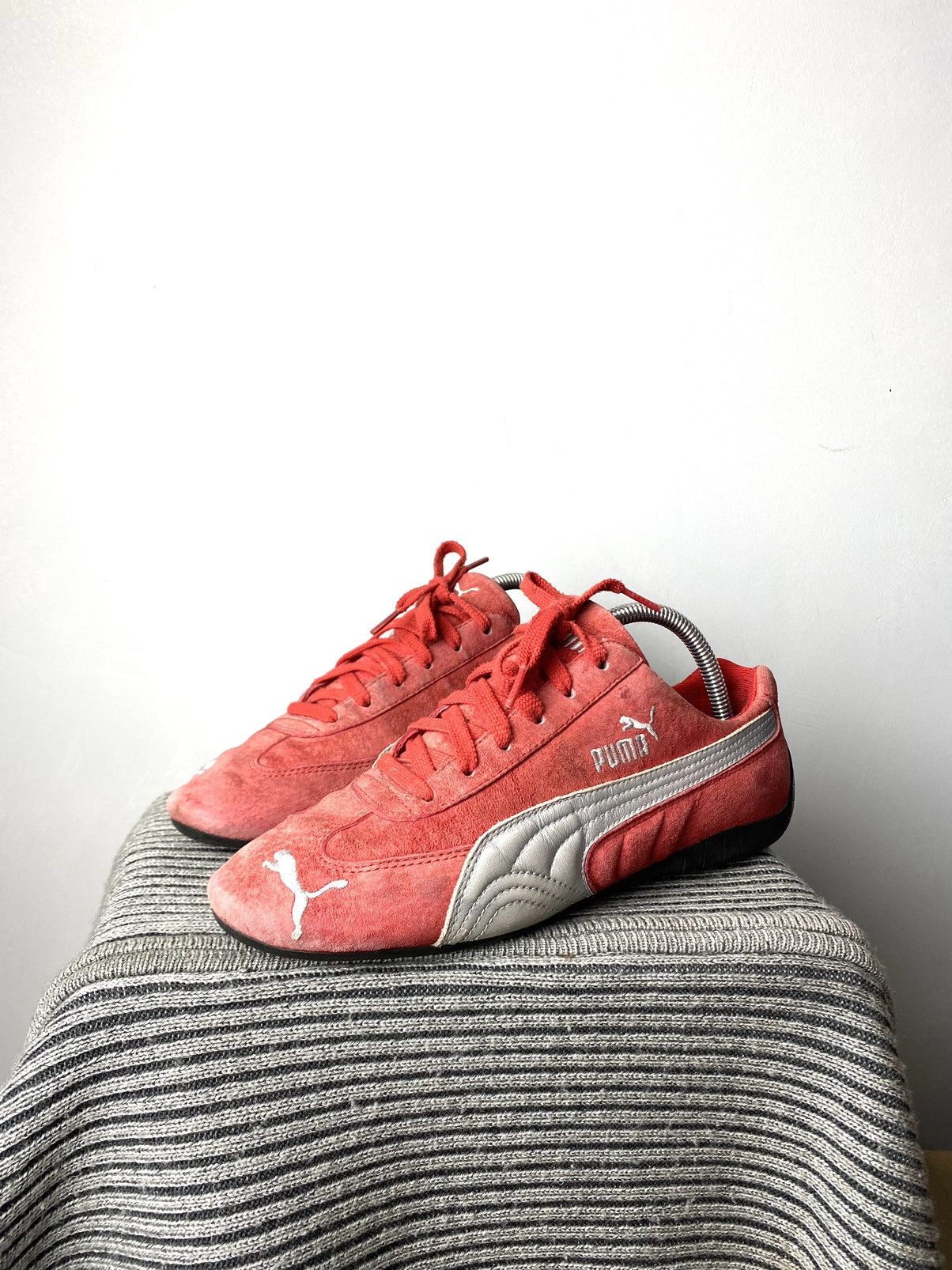 Puma Rare! Vintage Suede Puma Speed Cat Sneakers Racing Ferrari Size US 8 / EU 41 - 1 Thumbnail