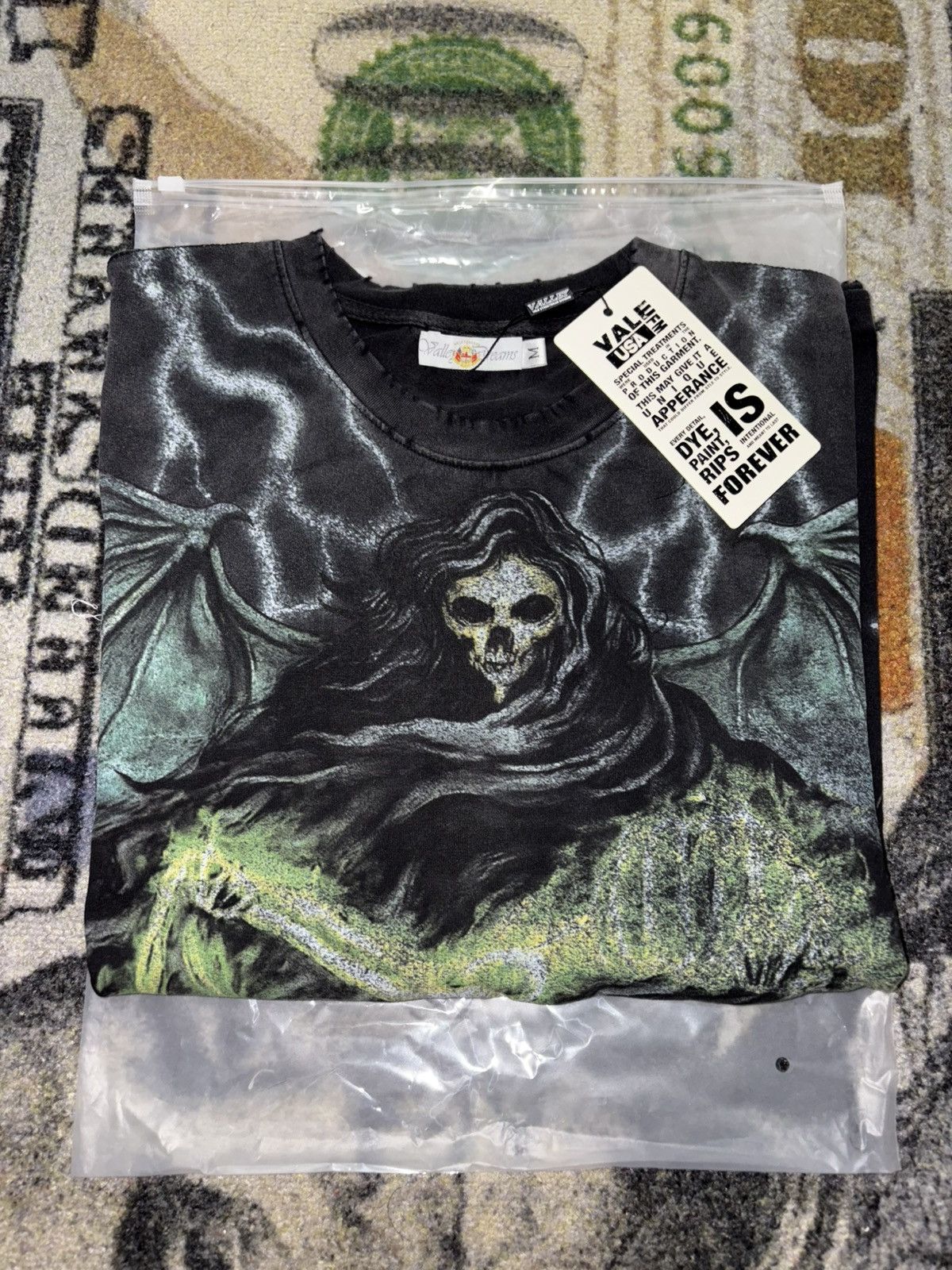 Vale Vale Forever Grim Big Tee Black Size US M / EU 48-50 / 2 - 1 Thumbnail