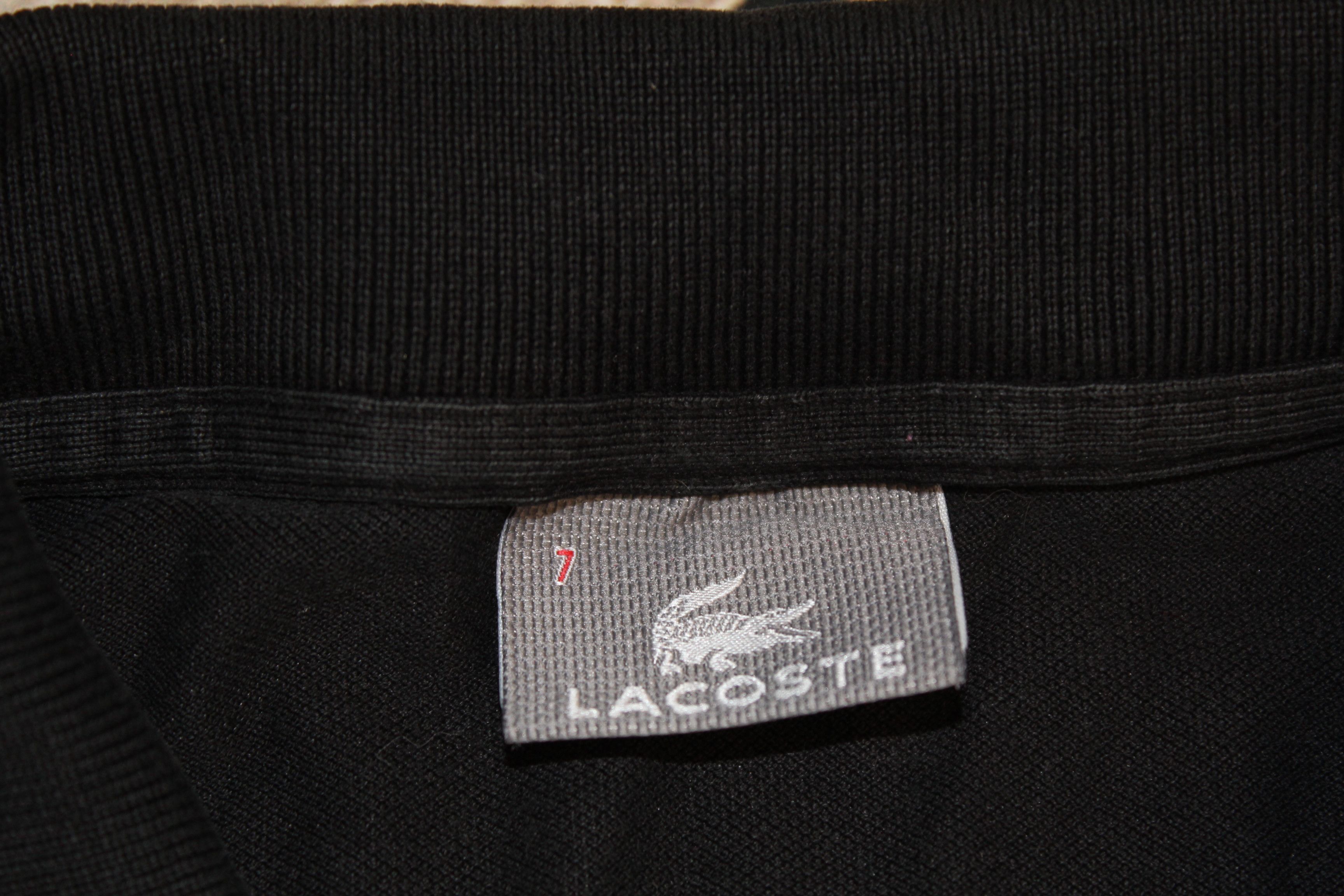 Lacoste LACOSTE Short Sleeve Black Polo Shirt Size US XL / EU 56 / 4 - 8 Thumbnail