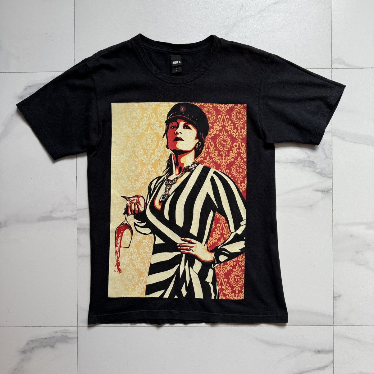 Obey × Vintage OBEY Vintage Y2K These Parties… Tee Size US S / EU 44-46 / 1 - 2 Thumbnail