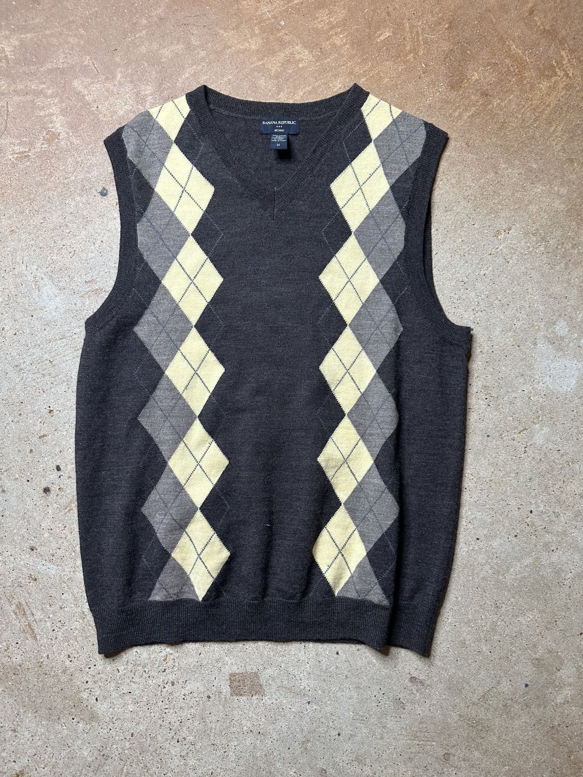 Banana Republic Banana Republic Merino Wool Sweater Vest Size US M / EU 48-50 / 2 - 1 Thumbnail