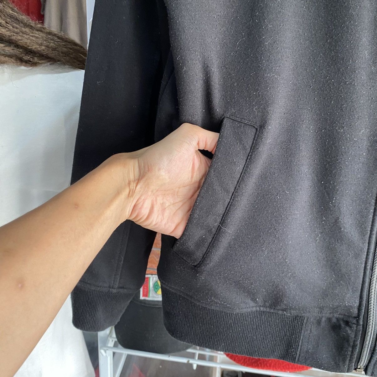 semanticdesign Semanticdesign Japanese Brand Black Hooded Jacket Size US L / EU 52-54 / 3 - 7 Thumbnail
