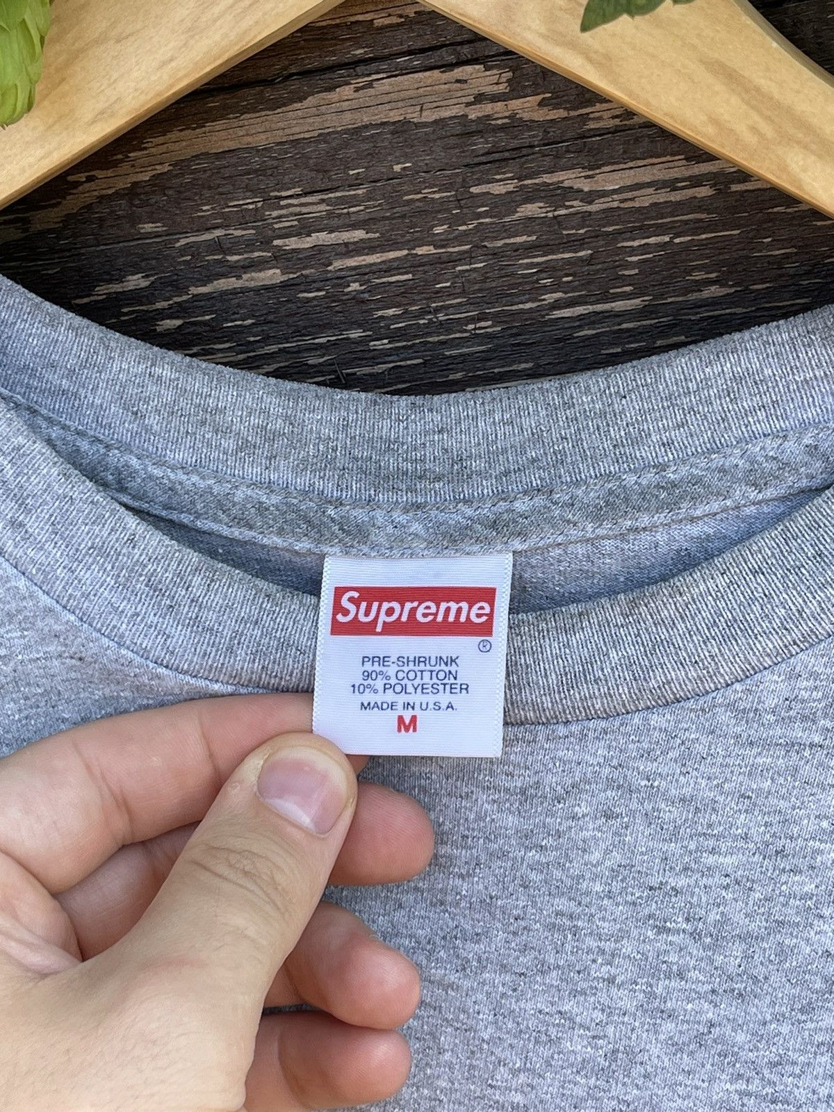 Other Supreme hardgoods gray t-shirt tee Size US M / EU 48-50 / 2 - 6 Thumbnail