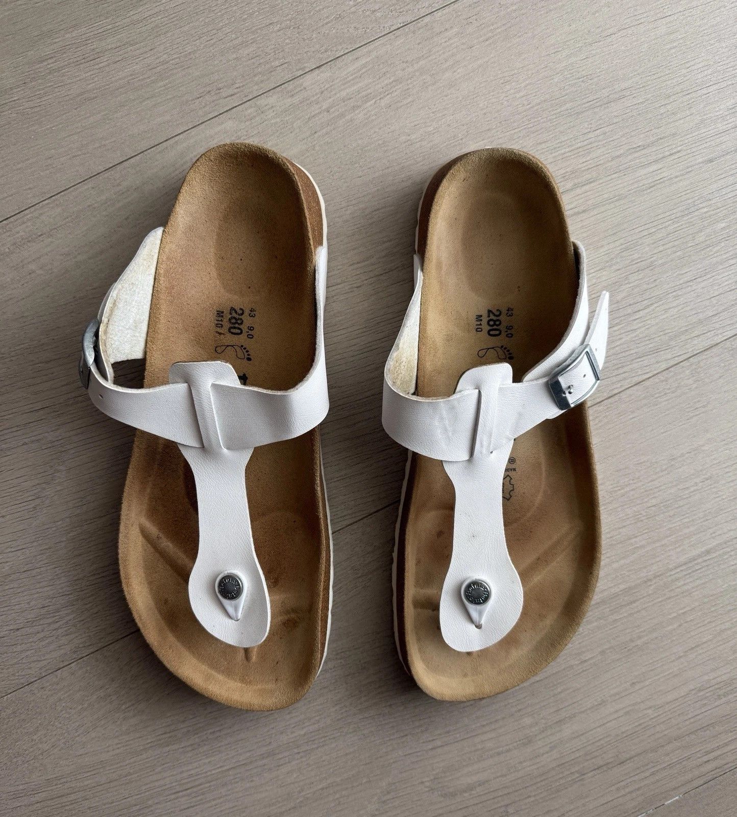 Birkenstock Birkenstock Betula Sandalls Slide Mens Comfort Shoes Leather Size US 10 / EU 43 - 3 Thumbnail