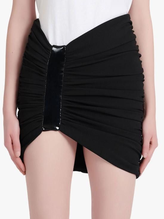 Balmain BALMAIN Women Skirts XF0LB400JC90 BLACK Size 27" / US 4 / IT 40 - 1 Thumbnail