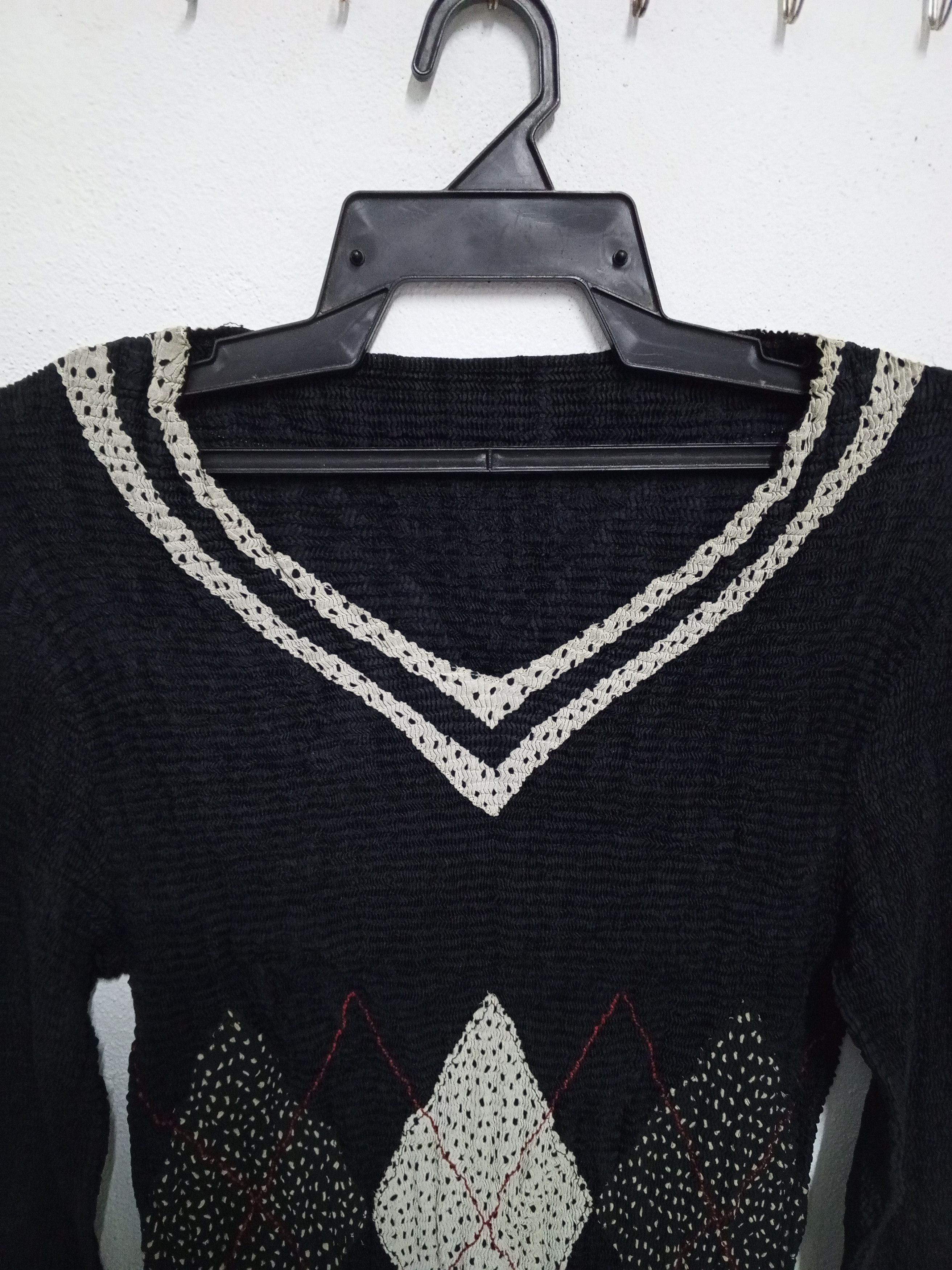 Aran Isles Knitwear { vtg Japan } Yukiko hanai knitwear rare Size XS / US 0-2 / IT 36-38 - 6 Thumbnail
