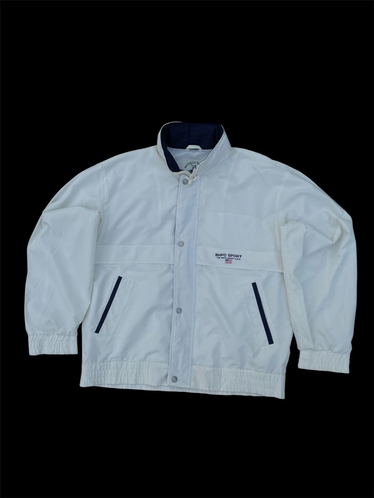 Beverly Hills Polo Club × Vintage Beverly Hills Polo Club Windbreaker Jacket Size US L / EU 52-54 / 3 - 1 Thumbnail