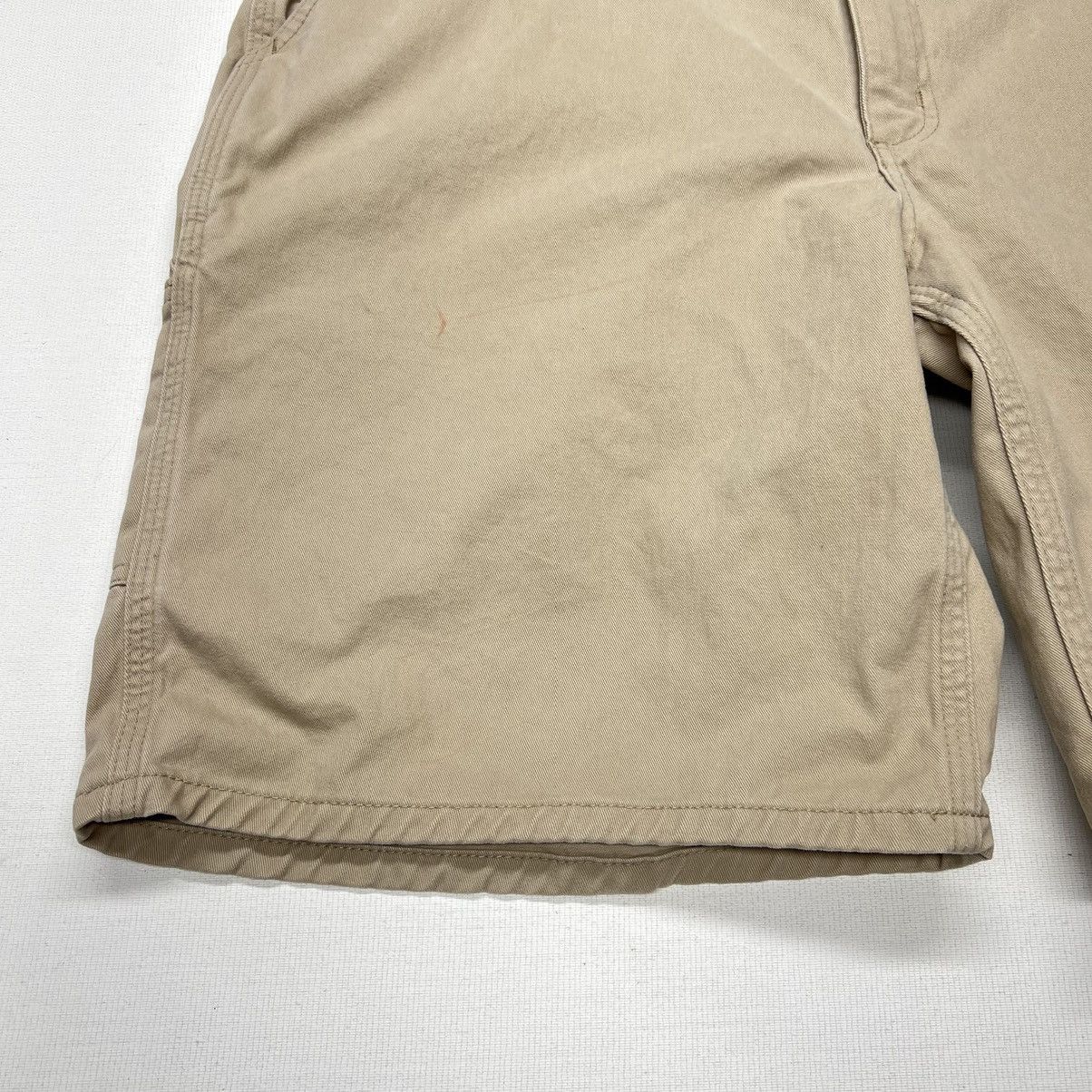 Carhartt × Vintage Carhartt Shorts Beige Relaxed Fit Carpenter Workwear Tan Y2K Size US 40 / EU 56 - 4 Thumbnail