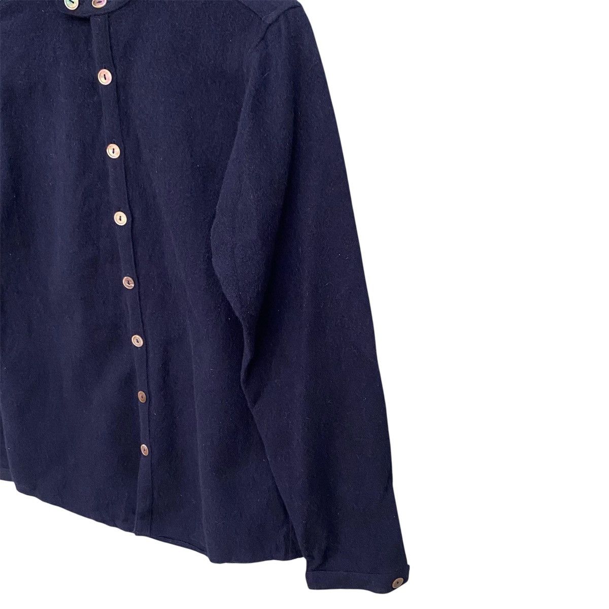 Edifice Japan Edifice Japan Wool Deck Style Button Jacket Navy Minimalist Size US M / EU 48-50 / 2 - 7 Thumbnail