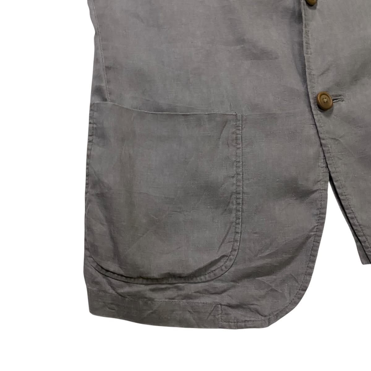 Japanese Brand Muji linen blazer coat Size US M / EU 48-50 / 2 - 9 Thumbnail