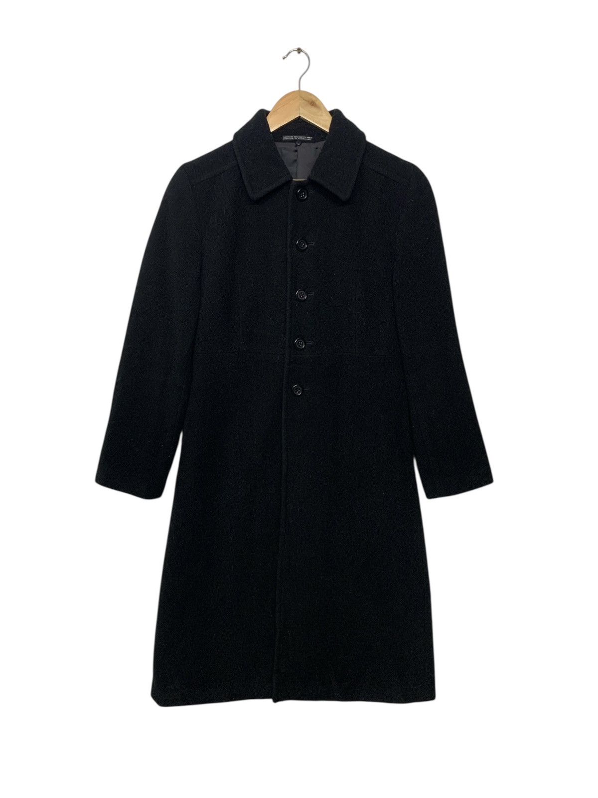 Designer × Japanese Brand × Yohji Yamamoto Binicocchi X Ined Yohji Yamamoto Wool Long Jacket Size S / US 4 / IT 40 - 2 Thumbnail