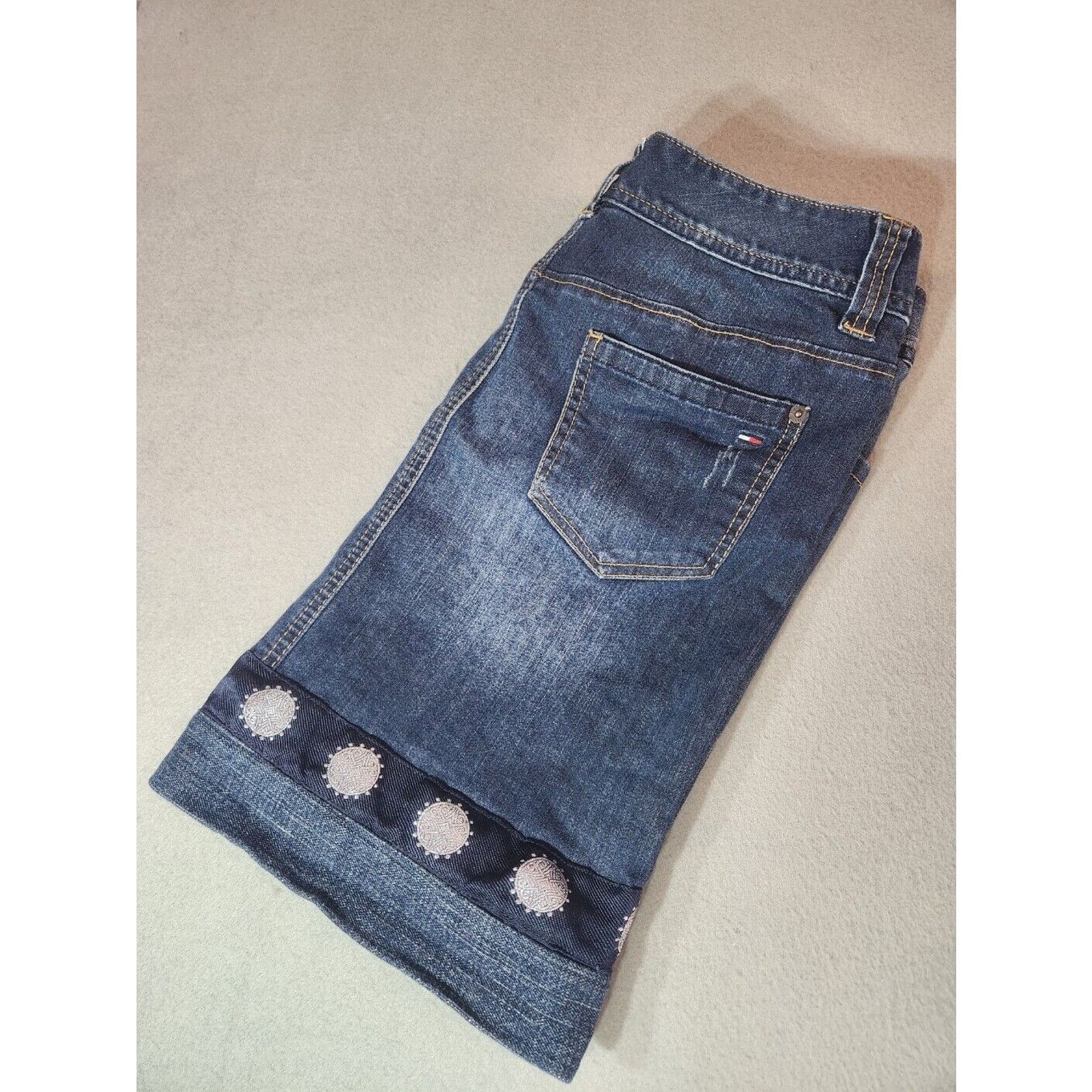 Tommy Hilfiger Upcycled Women's Skirt From Tommy Hilfiger 6 Jeans Size 28" / US 6 / IT 42 - 2 Thumbnail