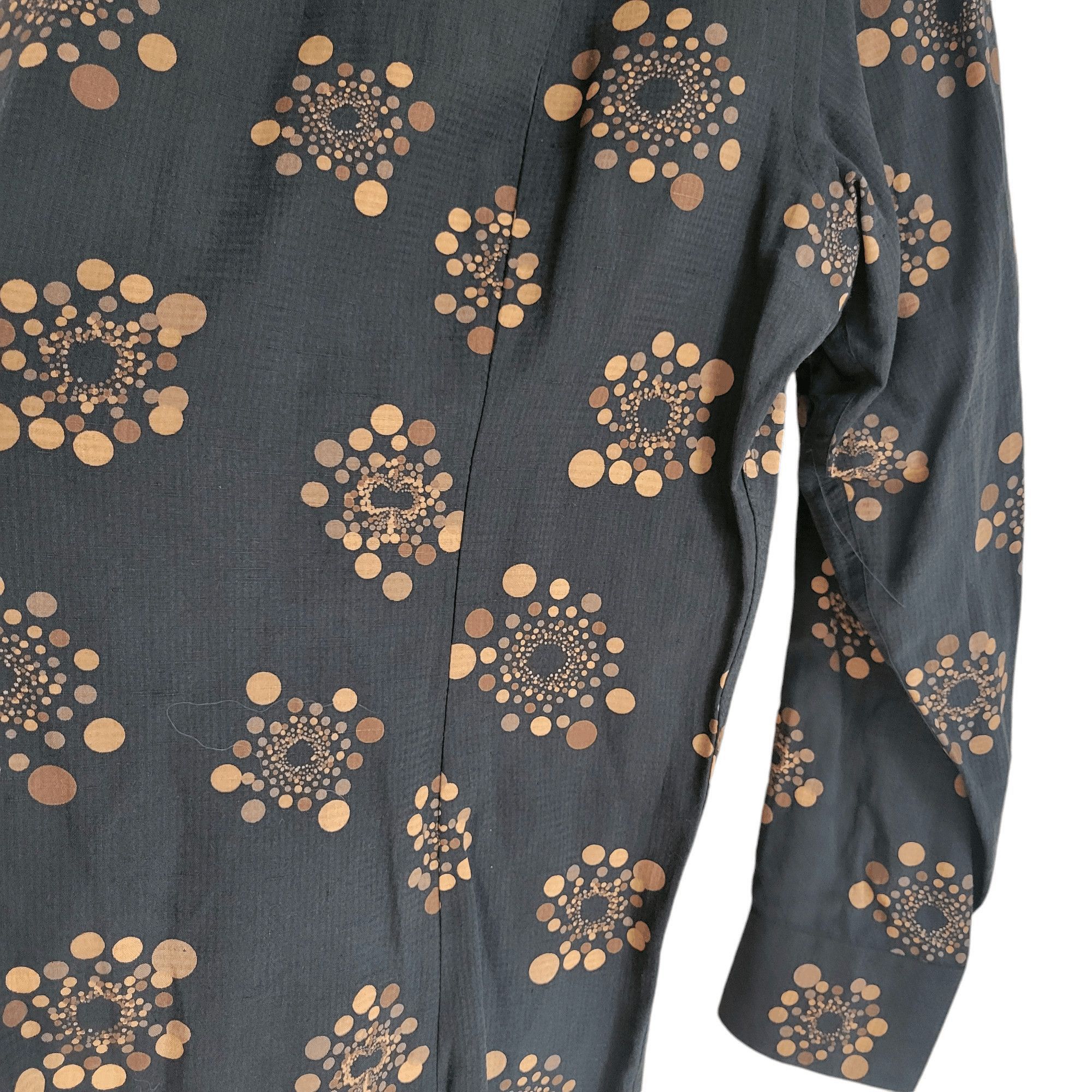 Jhane Barnes JHane Barnes Geometric LongSleeve Shirt Men. Large. Pre-owne Size US L / EU 52-54 / 3 - 7 Thumbnail