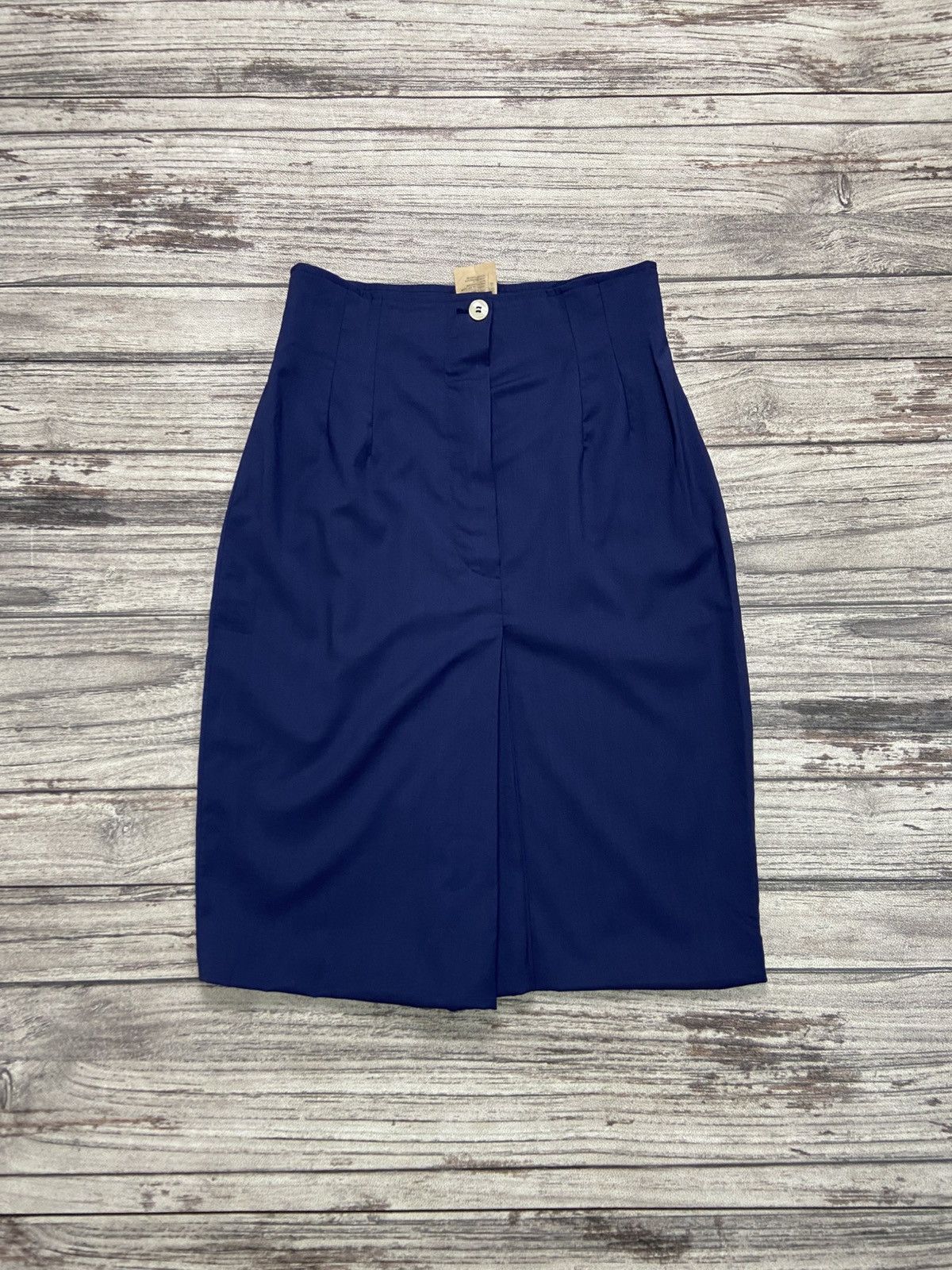 Christian Dior Monsieur × Gianfranco Ferre × John Galliano Vintage 80s Christian Dior Coordonnes Wool Mini Skirt Size 28" / US 6 / IT 42 - 1 Thumbnail