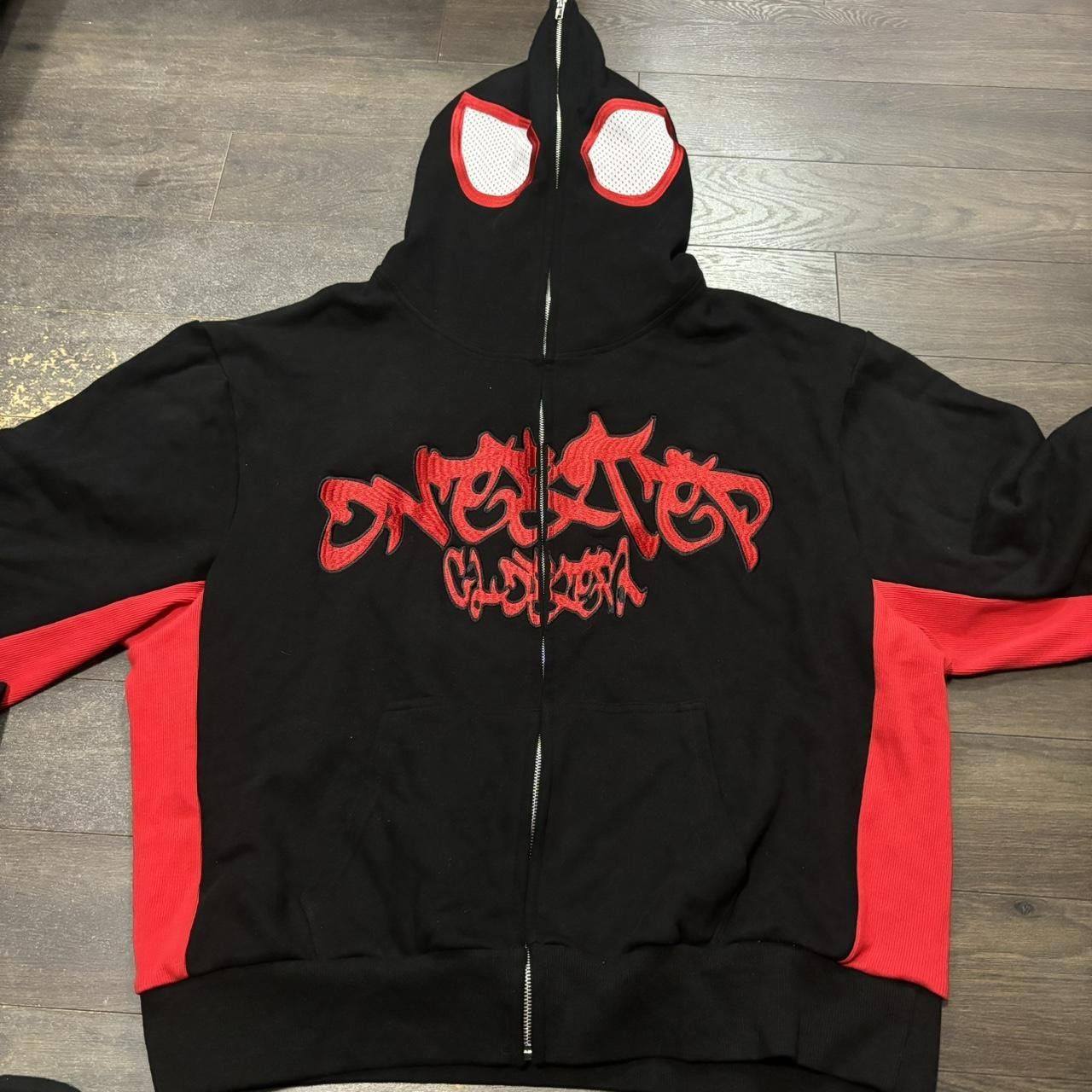 Designer day by day one step closer Spider-Man full zip hoodie XXL Size US XXL / EU 58 / 5 - 4 Thumbnail