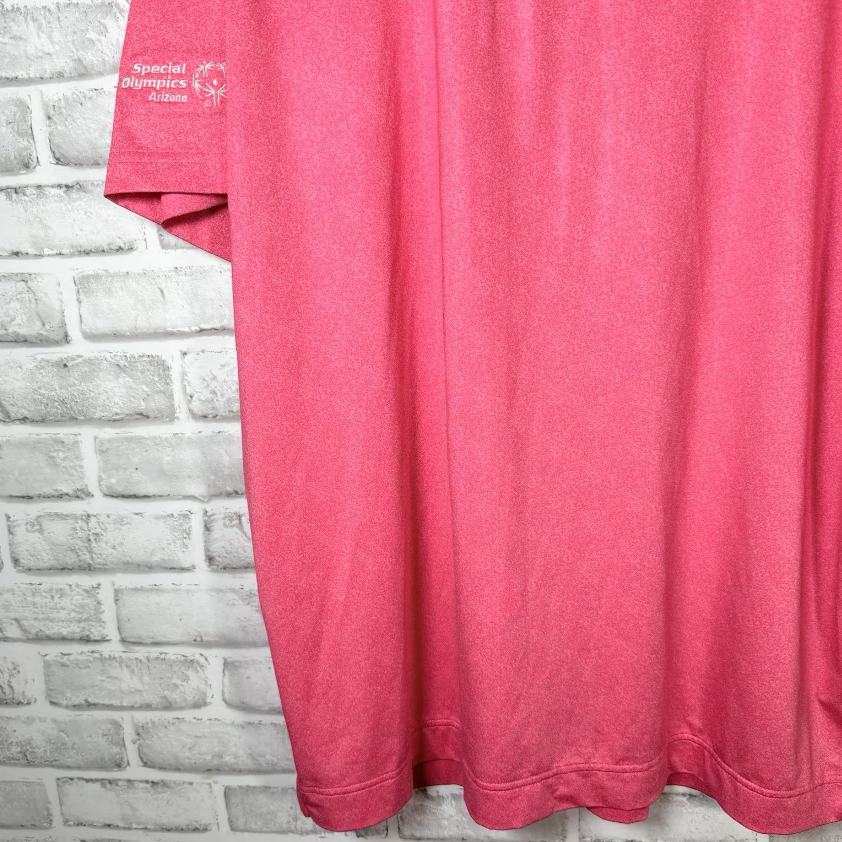 Footjoy VINTAGE FootJoy Polo Shirt Men XL Pink Athletic Golf Fashion Size US XL / EU 56 / 4 - 3 Thumbnail