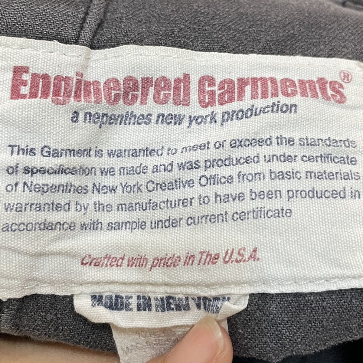 Engineered Garments Rare Design Vintage Engineered Garments Military Pants 1990s Size US 30 / EU 46 - 10 Thumbnail
