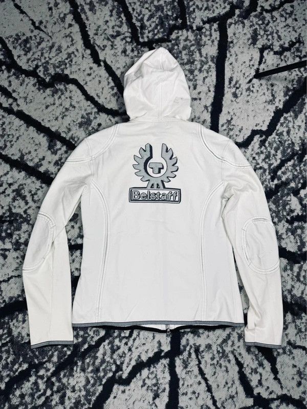 Belstaff Belstaff zip hoodie white black 48 S Size US S / EU 44-46 / 1 - 2 Thumbnail