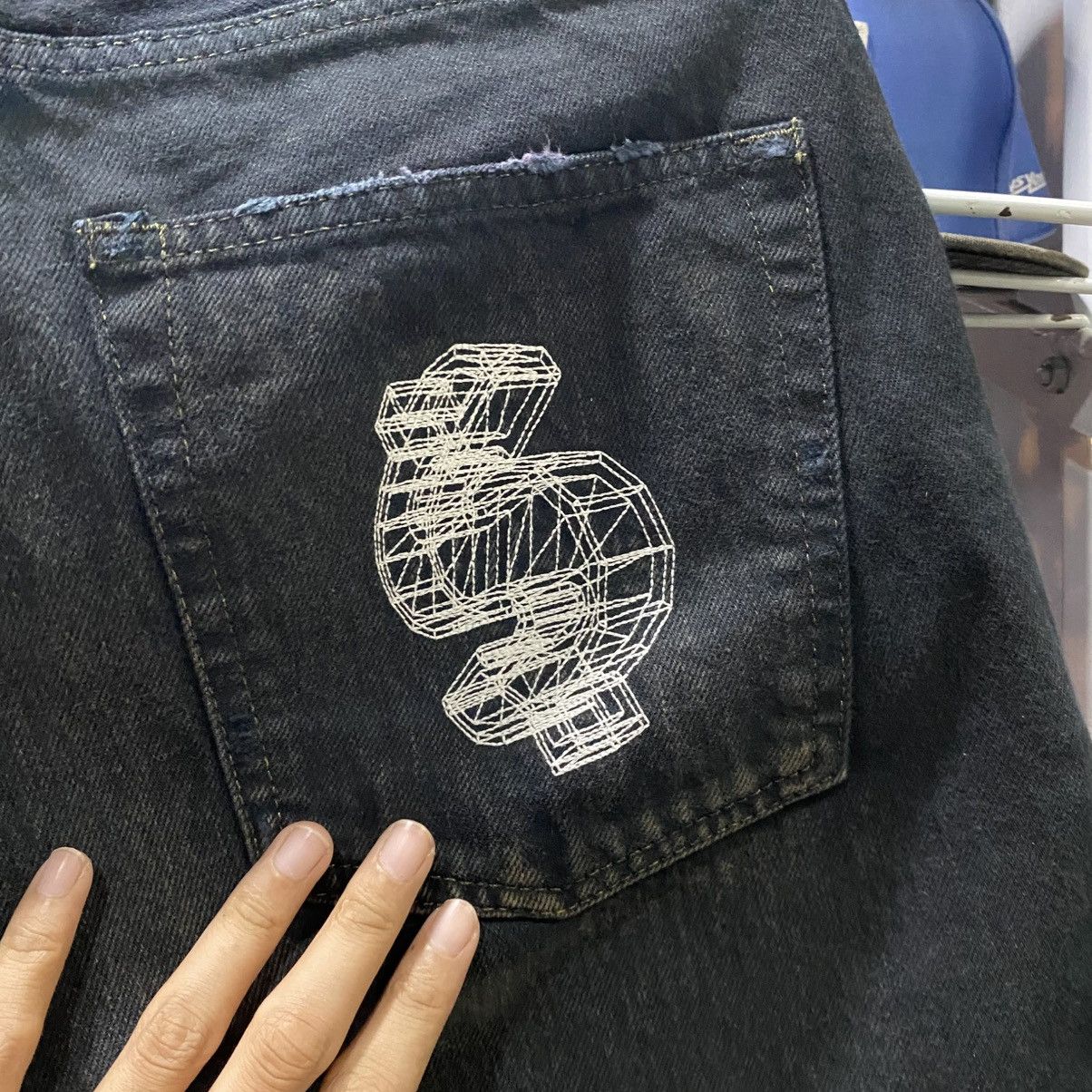 Billionaire Boys Club Billionaire Boys Club denim jeans distressed black Size US 34 / EU 50 - 5 Thumbnail