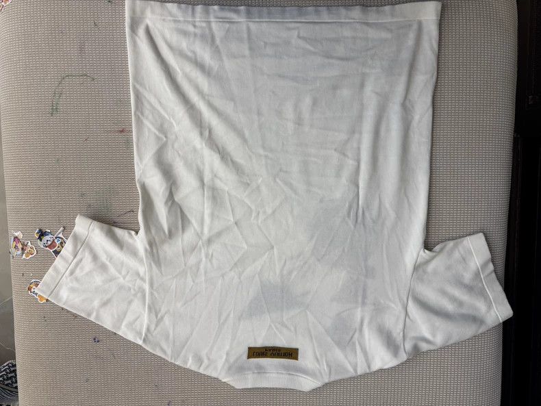 Louis Vuitton Louis Vuitton White short-sleeved T-shirt 2502-Nextarrow Size US S / EU 44-46 / 1 - 2 Thumbnail