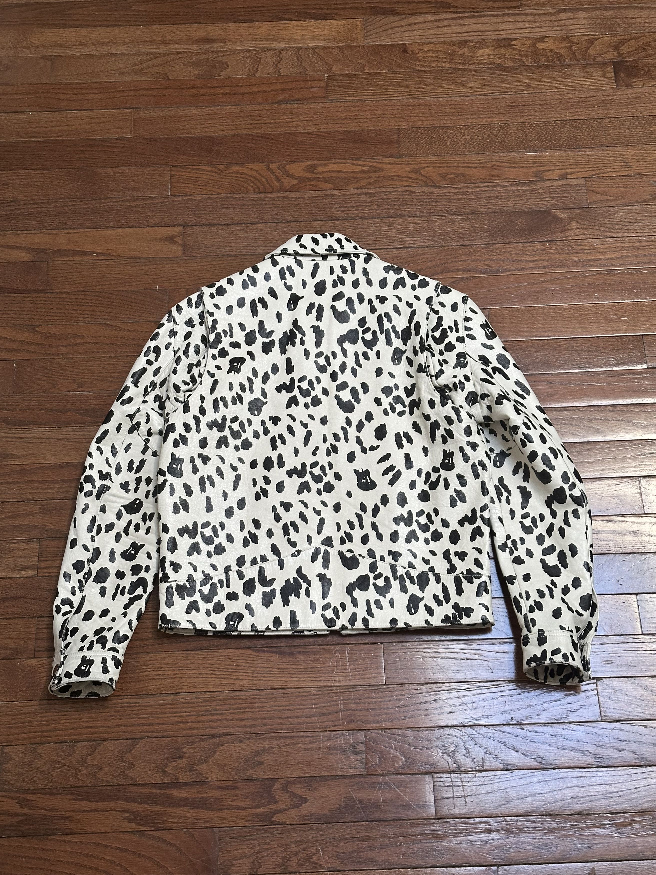 ALEXANDER DIGENOVA Alexander Digenova Snow Leopard Leather Jacket Size US L / EU 52-54 / 3 - 3 Thumbnail