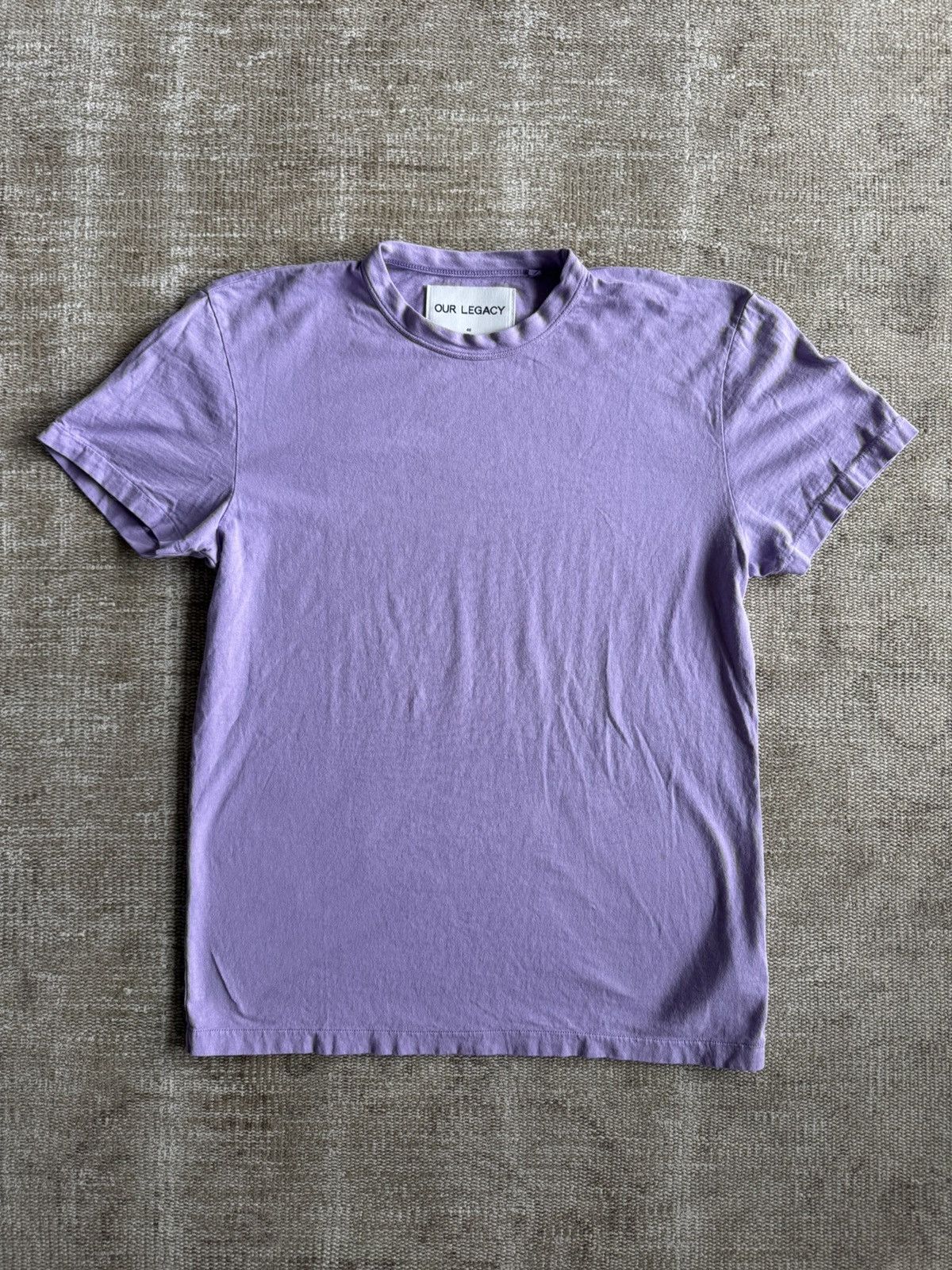 Our Legacy Our Legacy Perfect T-shirt orchid army jersey Size US S / EU 44-46 / 1 - 2 Thumbnail