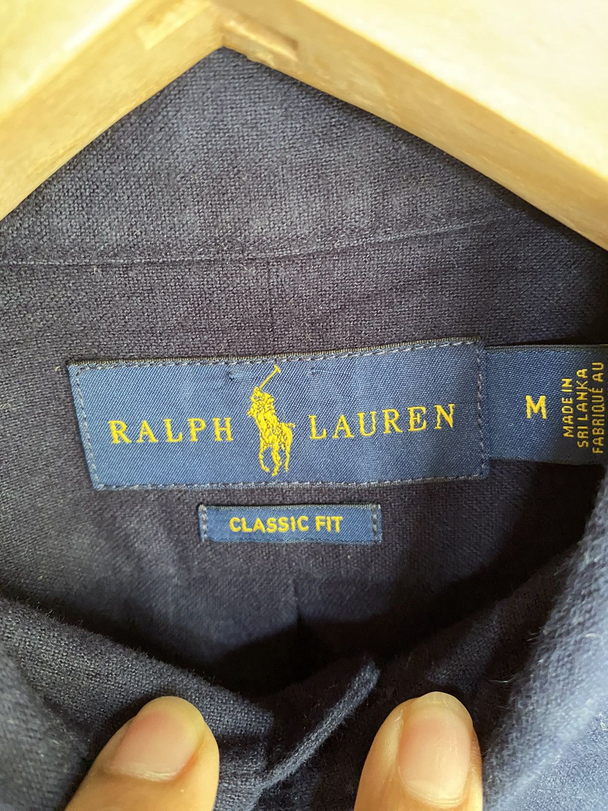 Polo Ralph Lauren Ralph Lauren Small Logo Plain Shirt Button Up Size US M / EU 48-50 / 2 - 4 Thumbnail