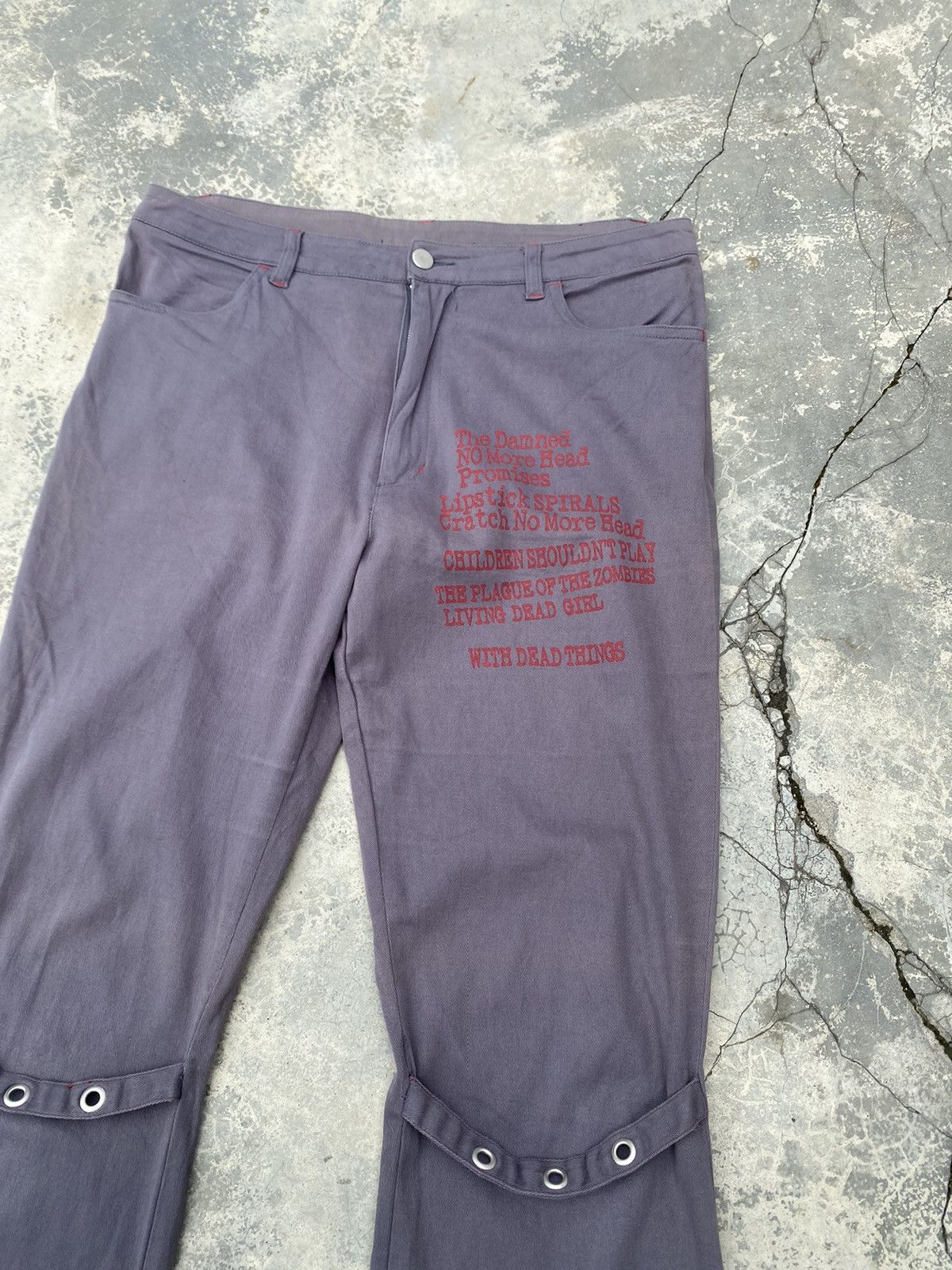 If Six Was Nine × Japanese Brand RBa Punk Poem Spider Flare Size US 34 / EU 50 - 3 Thumbnail