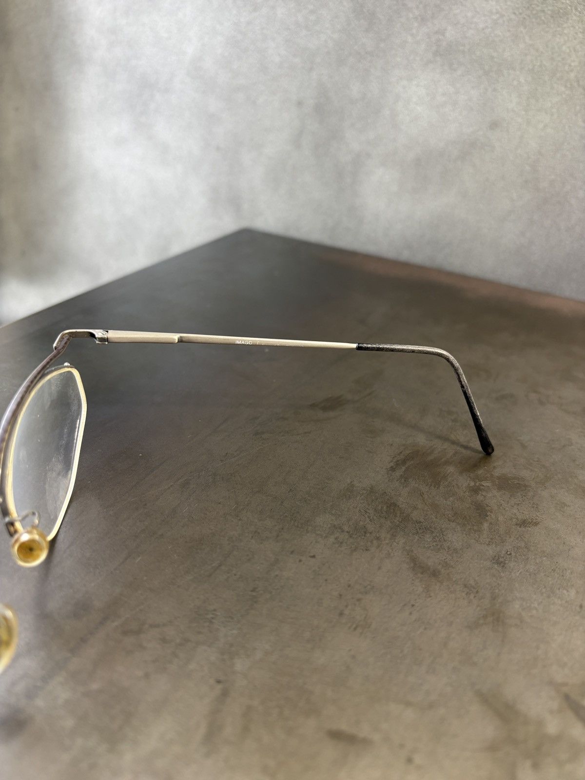 Designer iMAGO Cavea Eyeglasses Frames Neostyle Half Rim 1980s Style Size ONE SIZE - 7 Thumbnail
